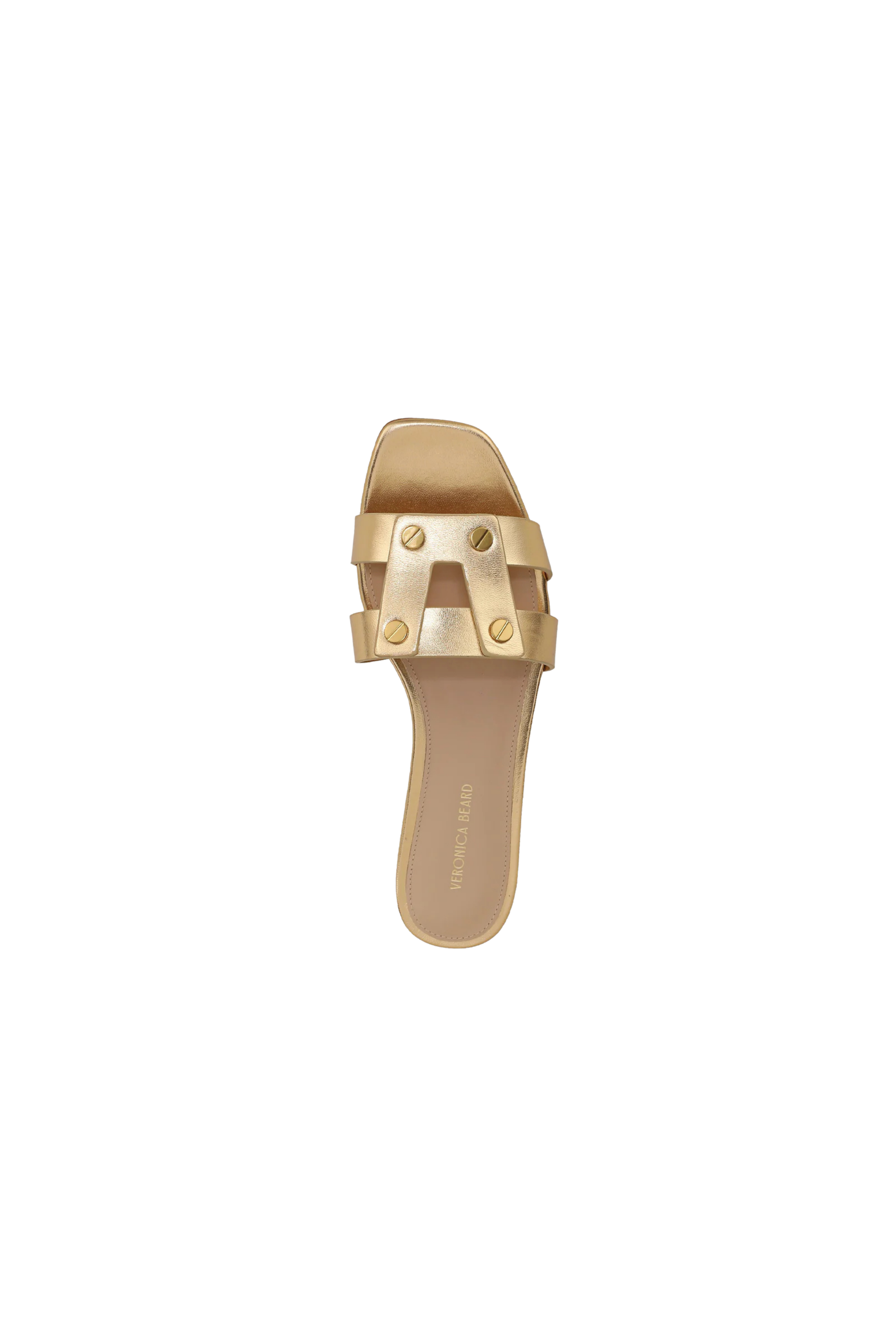 Veronica Beard Gold Via Slide