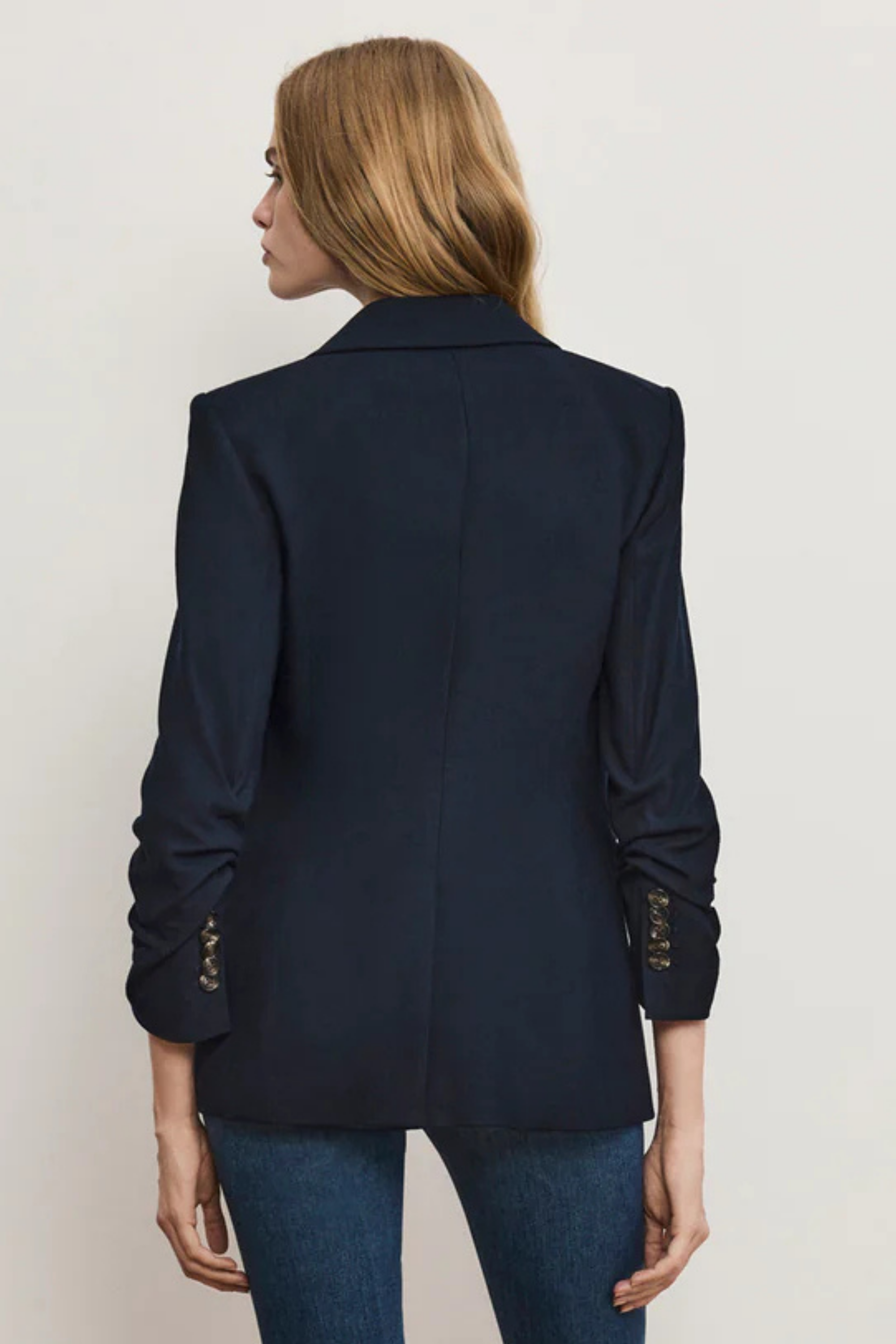 Veronica Beard Navy Battista Dickey Jacket
