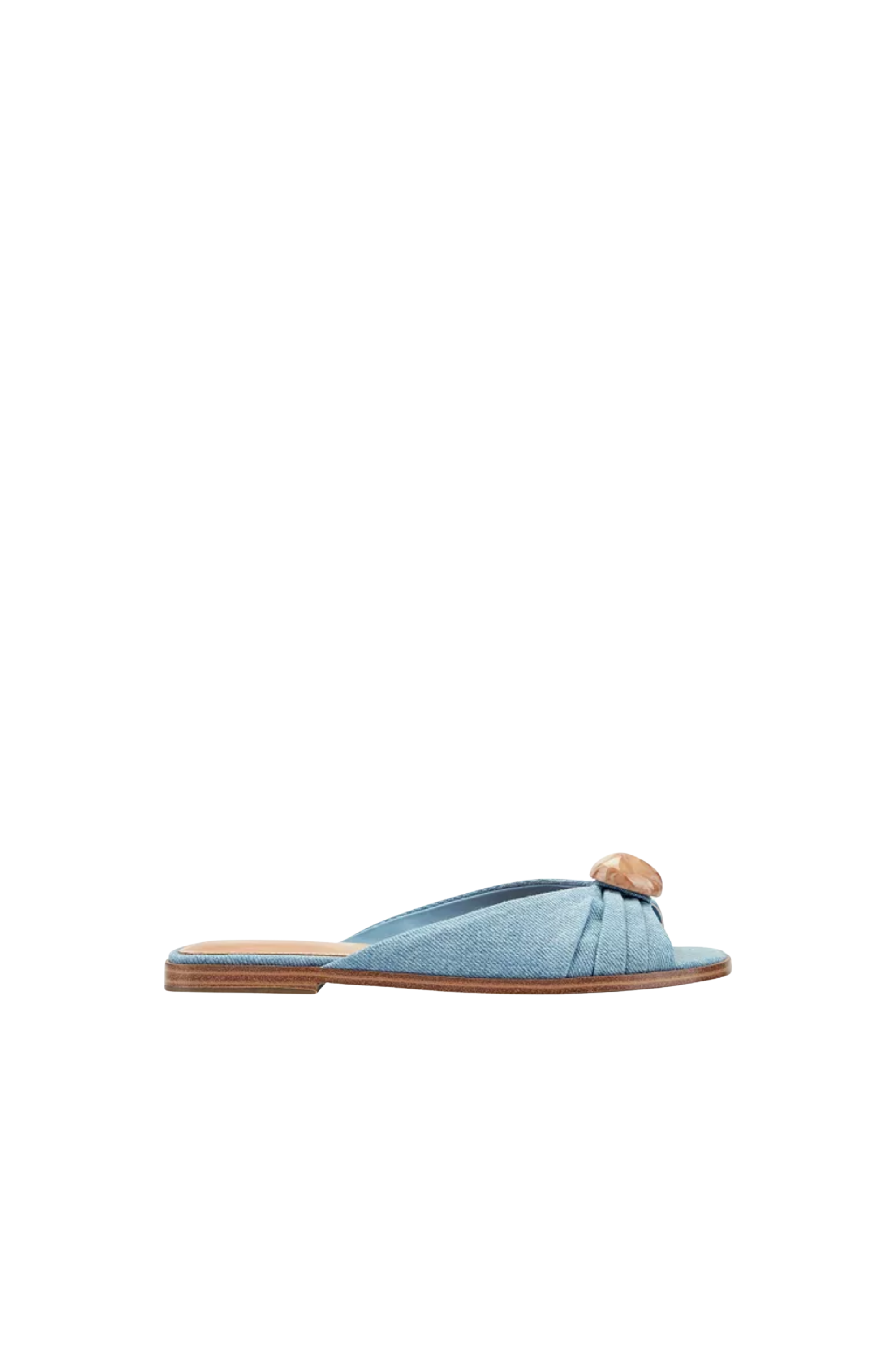 Marc Fisher Dalani Denim Slide Sandal