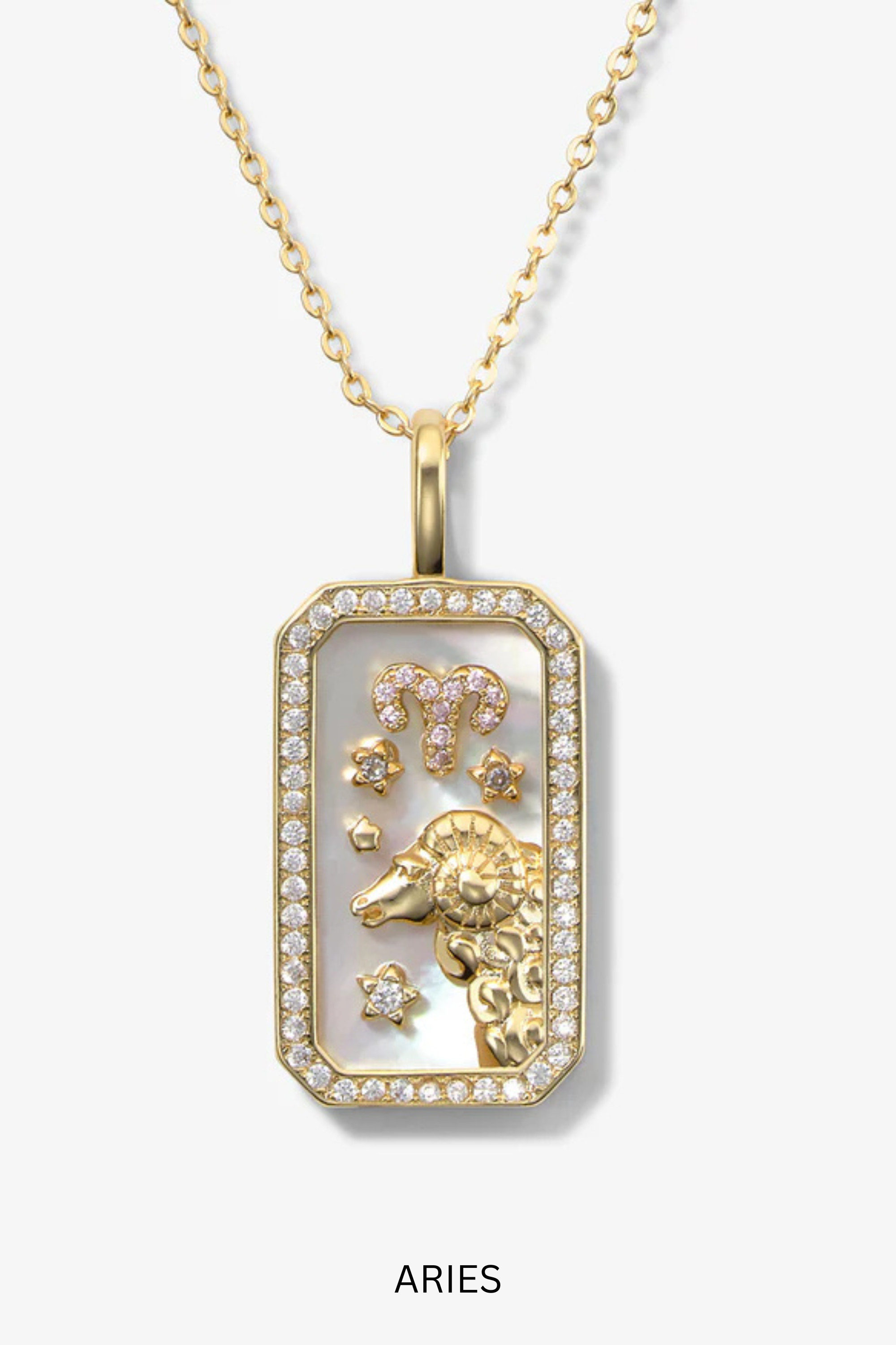 Melinda Maria Zodiac Amulet Necklace