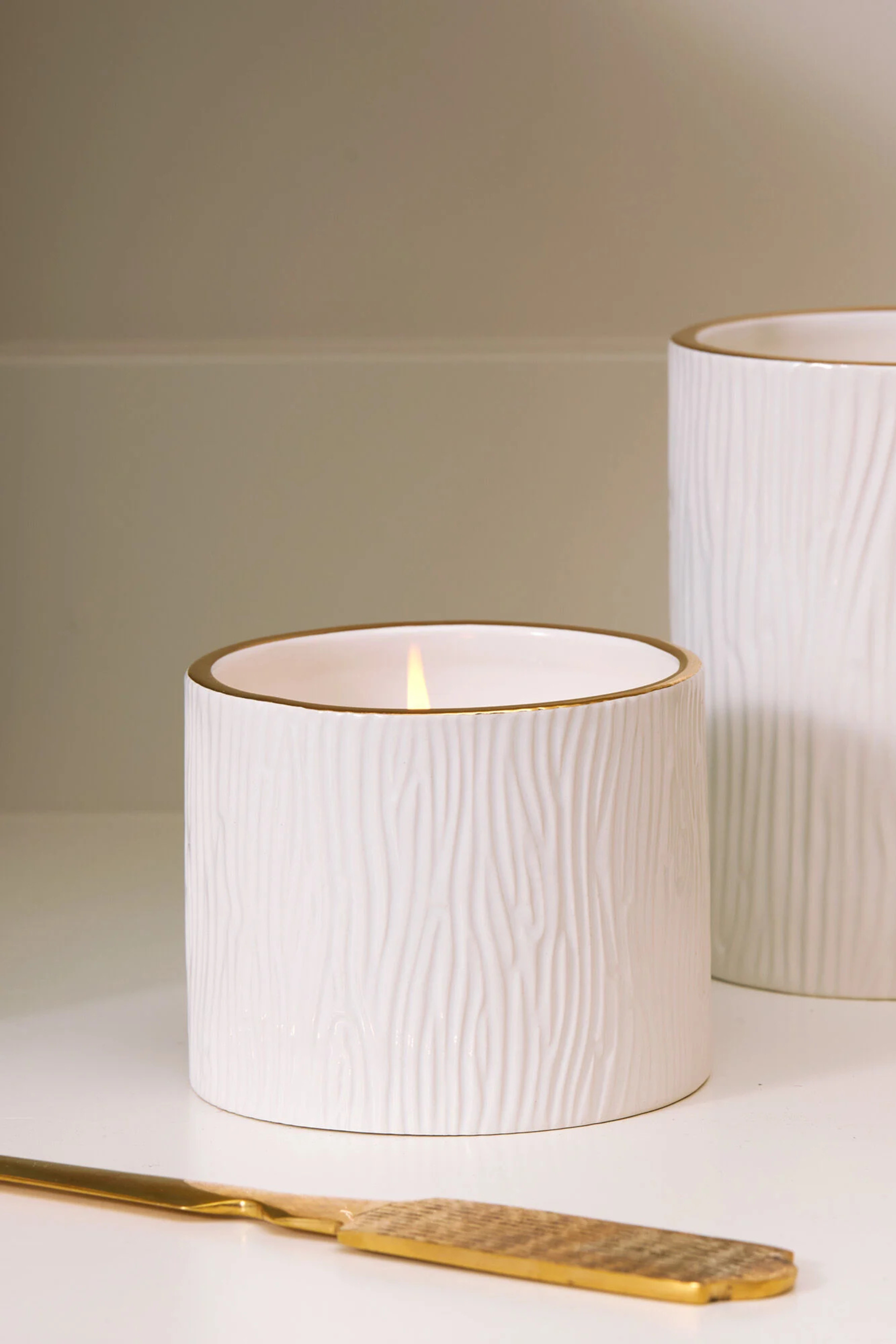 Thymes Frasier Fir Gilded Petite Candle