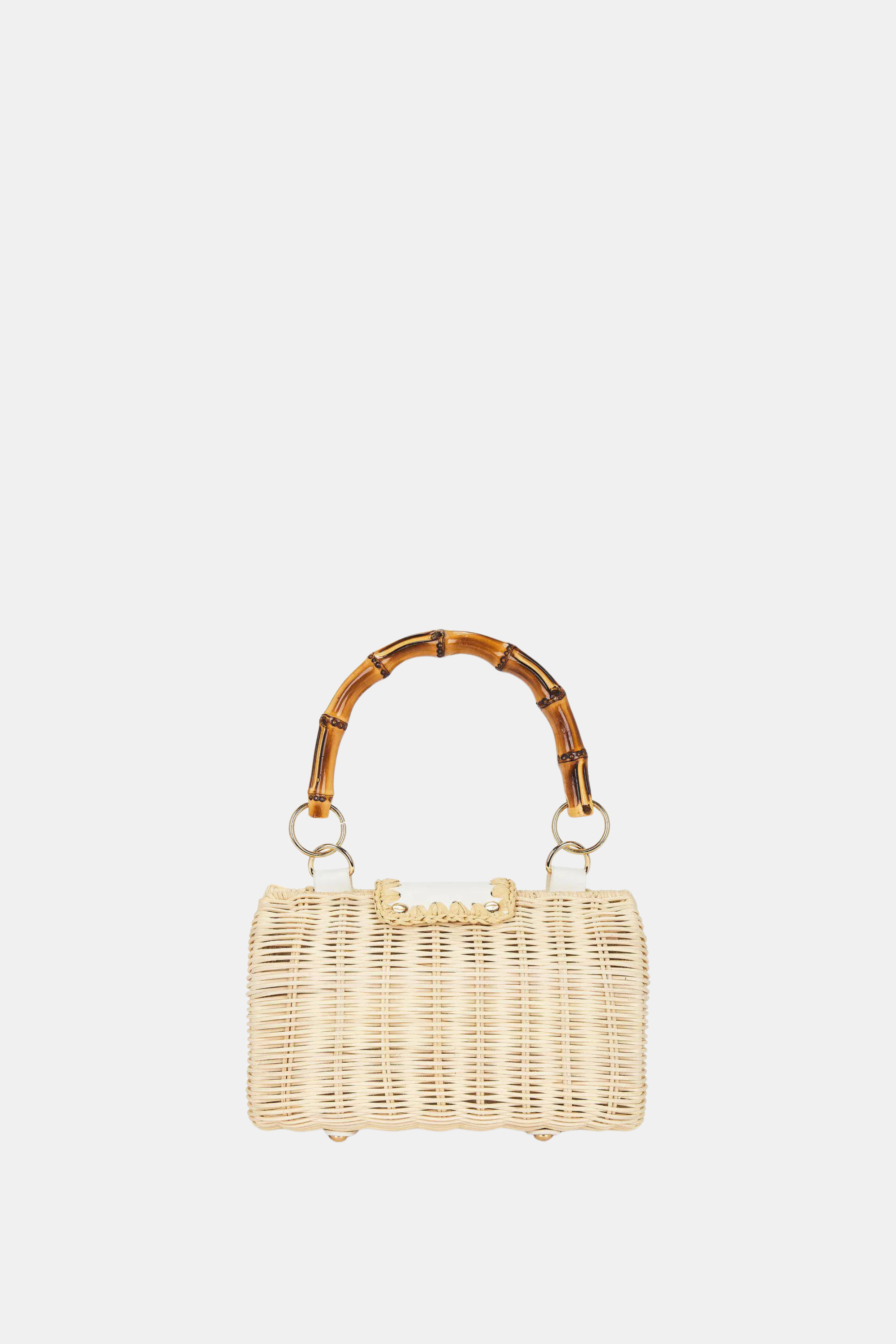 BTB Mason Bamboo Handle Bag