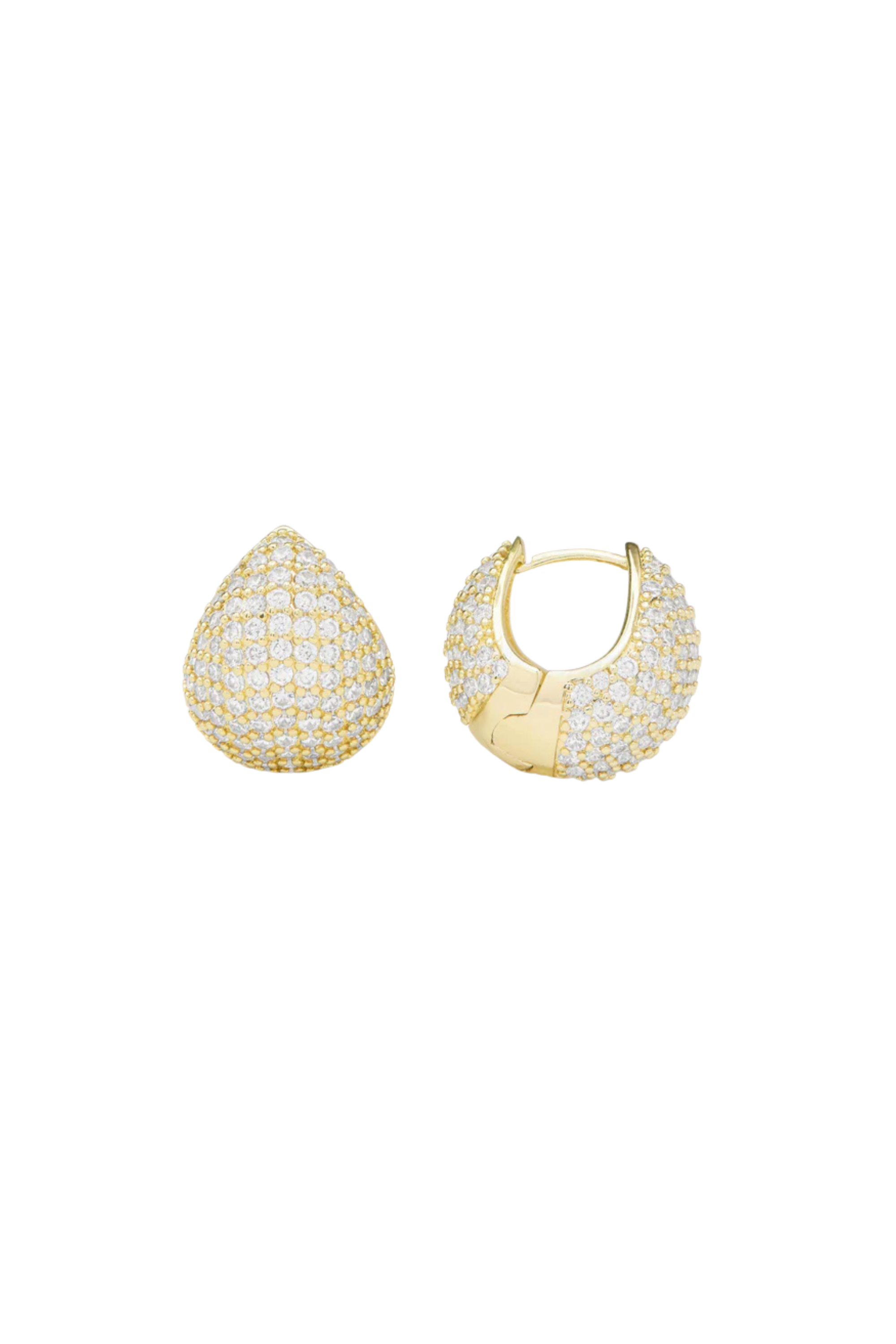 Melinda Maria Norah Pave Earrings