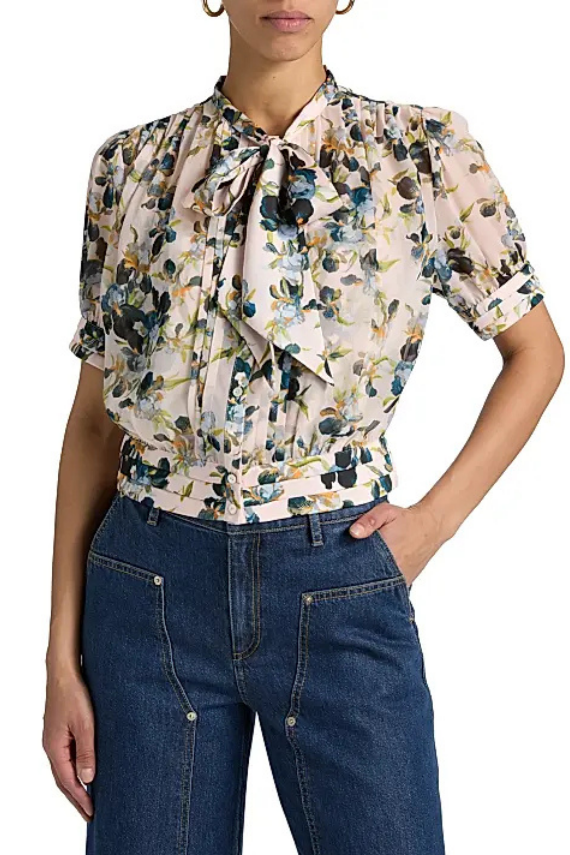 Cinq a Sept Trailing Iris Caty Top