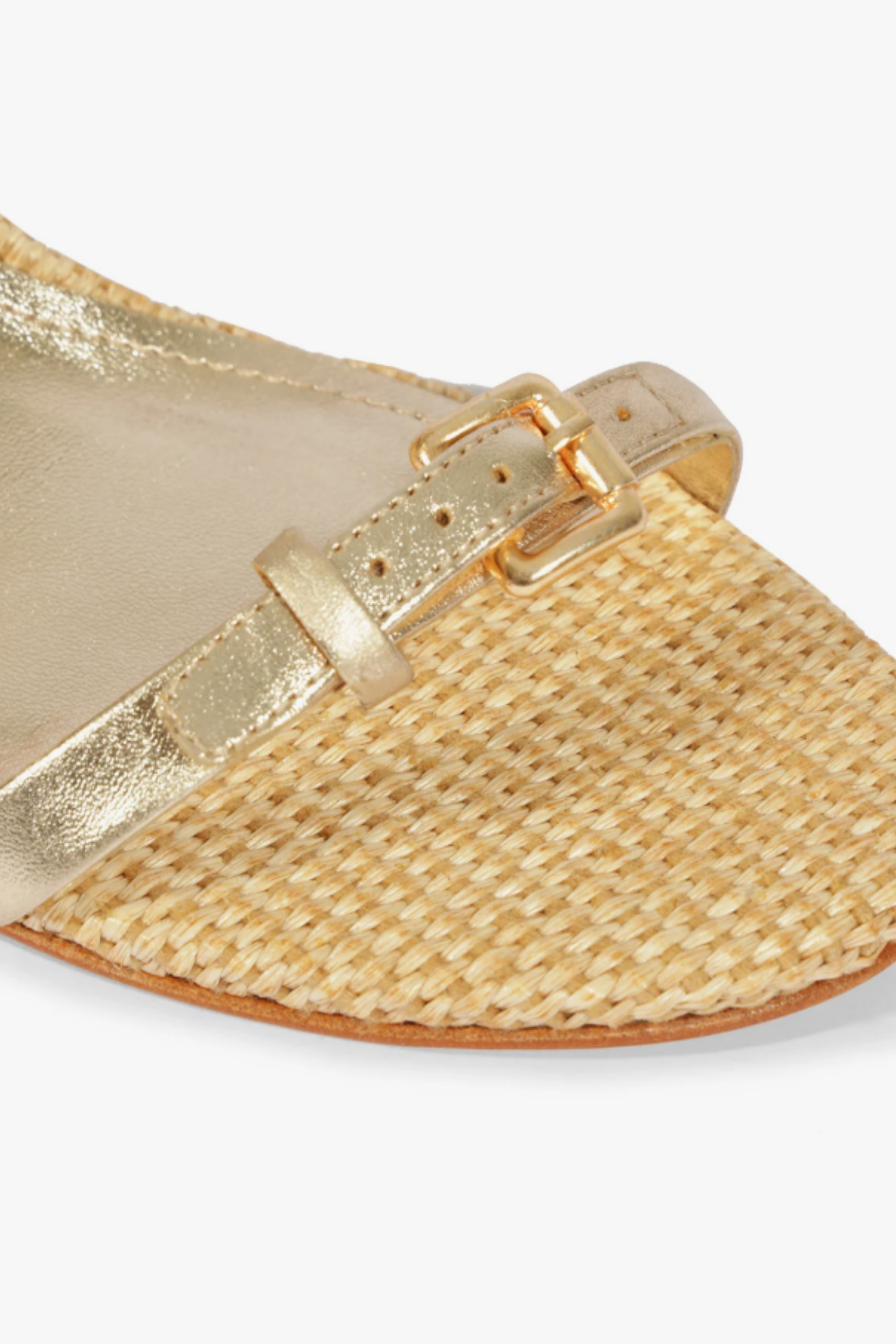 Schutz Aurora Mid Heel Platina
