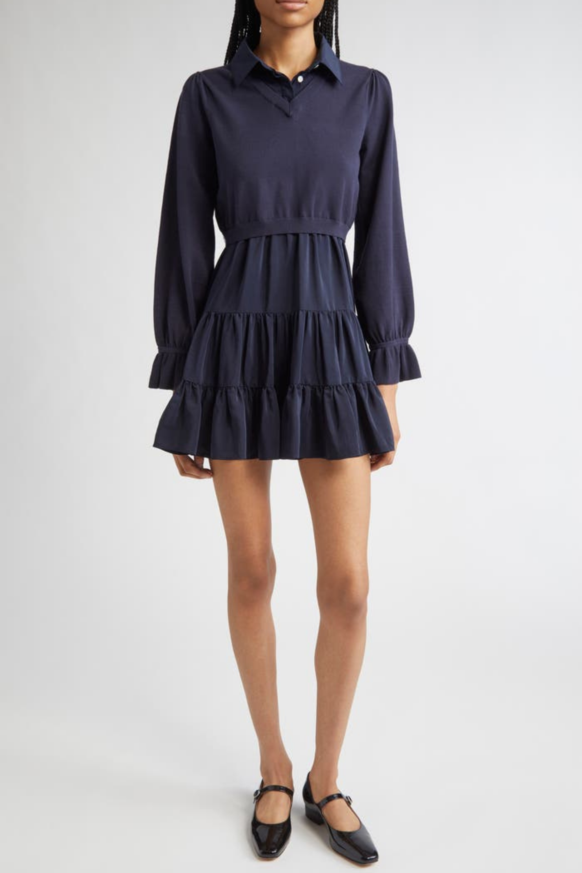 Cinq a Sept Knit Combo Luciana Dress
