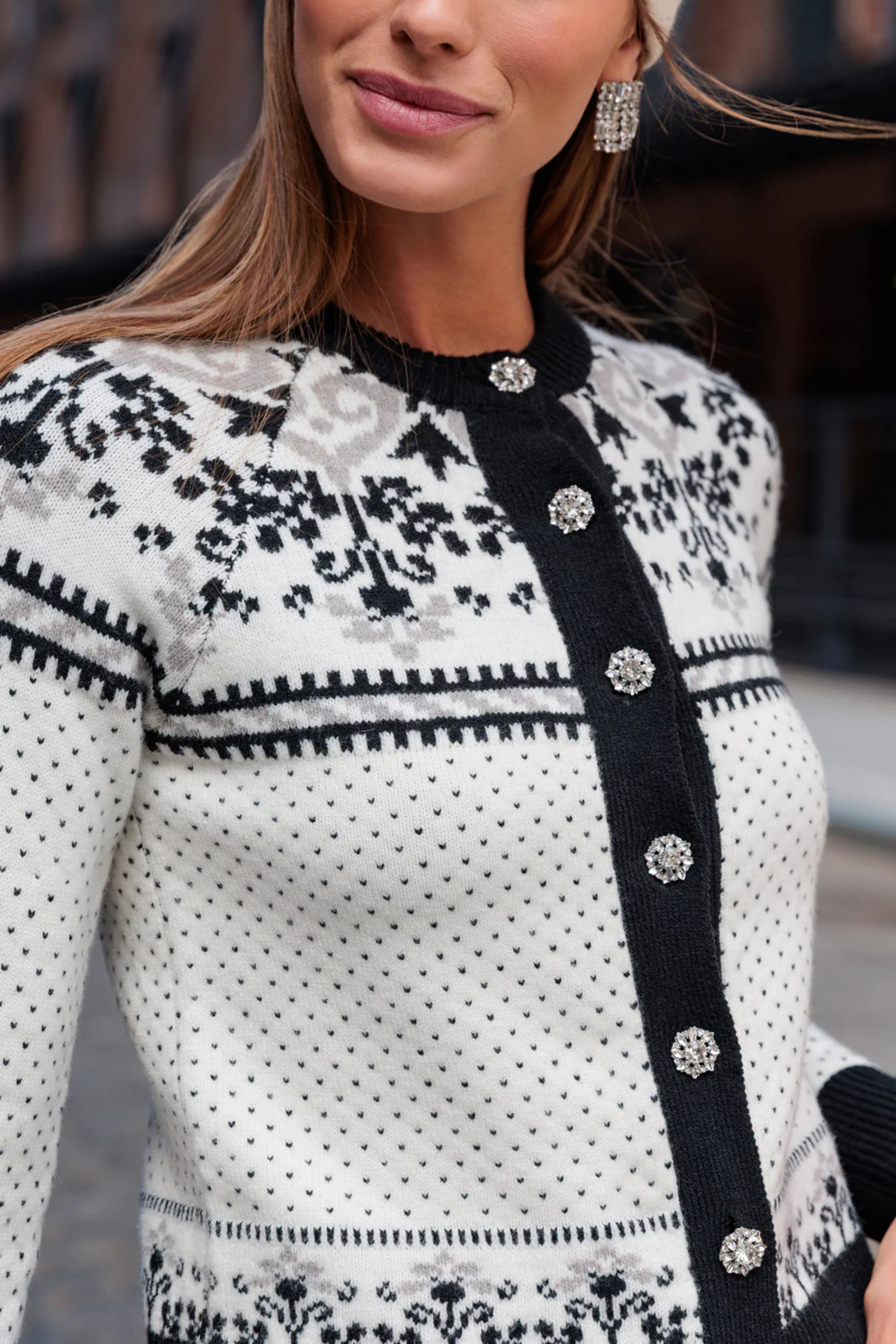 Generation Love Sade Fairisle Cardigan