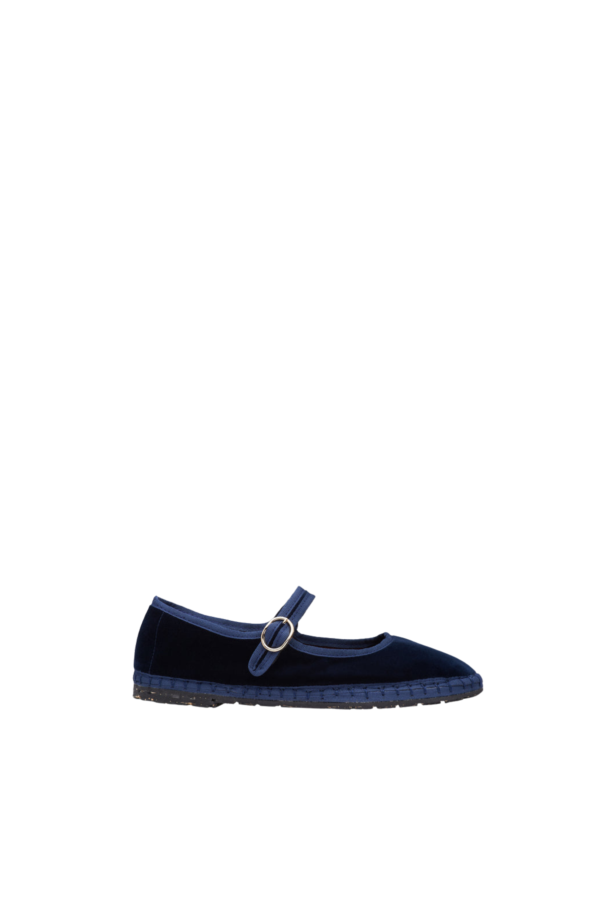 Flabelus Molly Mary Jane, Navy Velvet