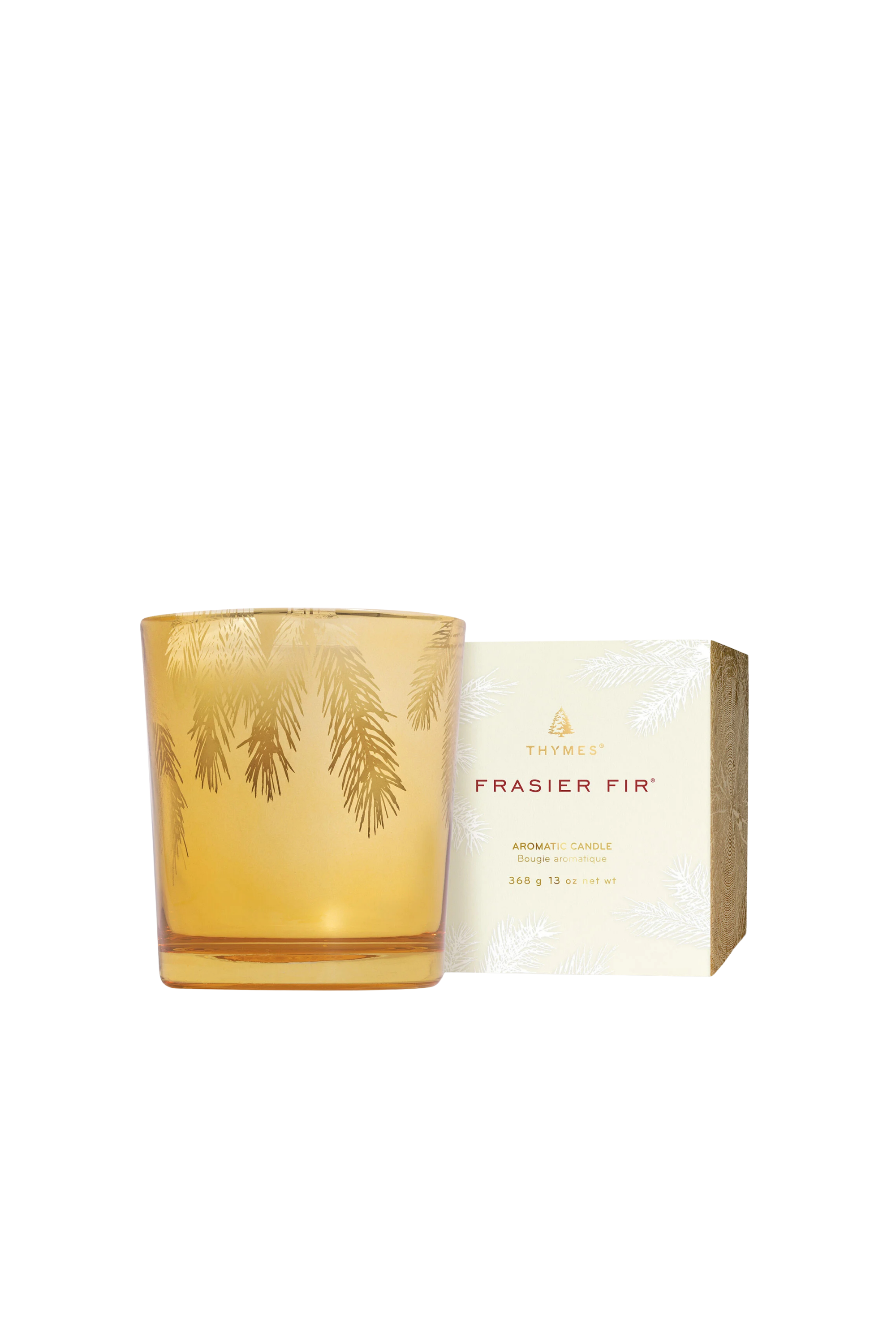Thymes Frasier Fir 13oz Poured Gilded