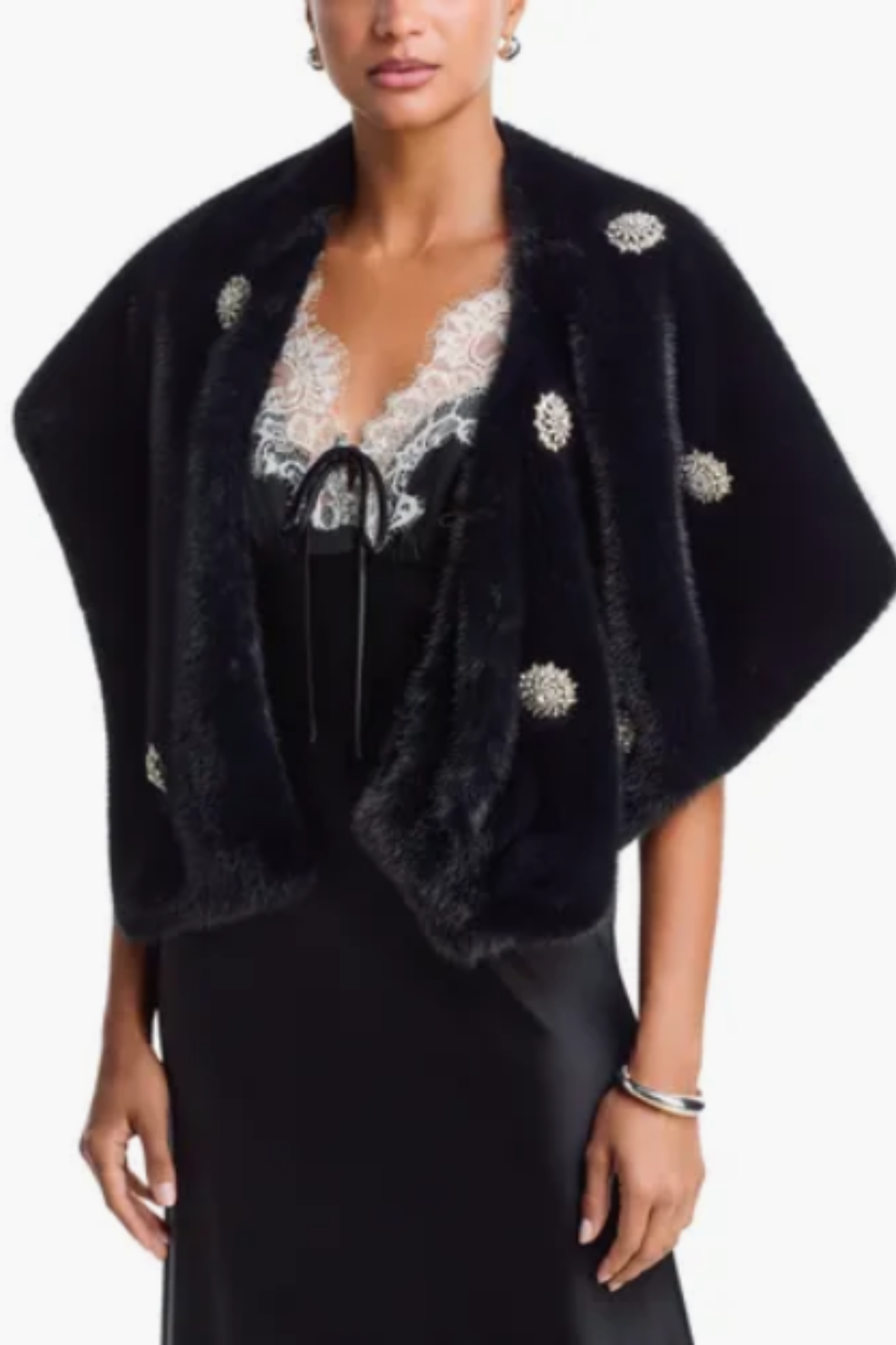 Cinq a Sept Rhinestone Gianella Stole