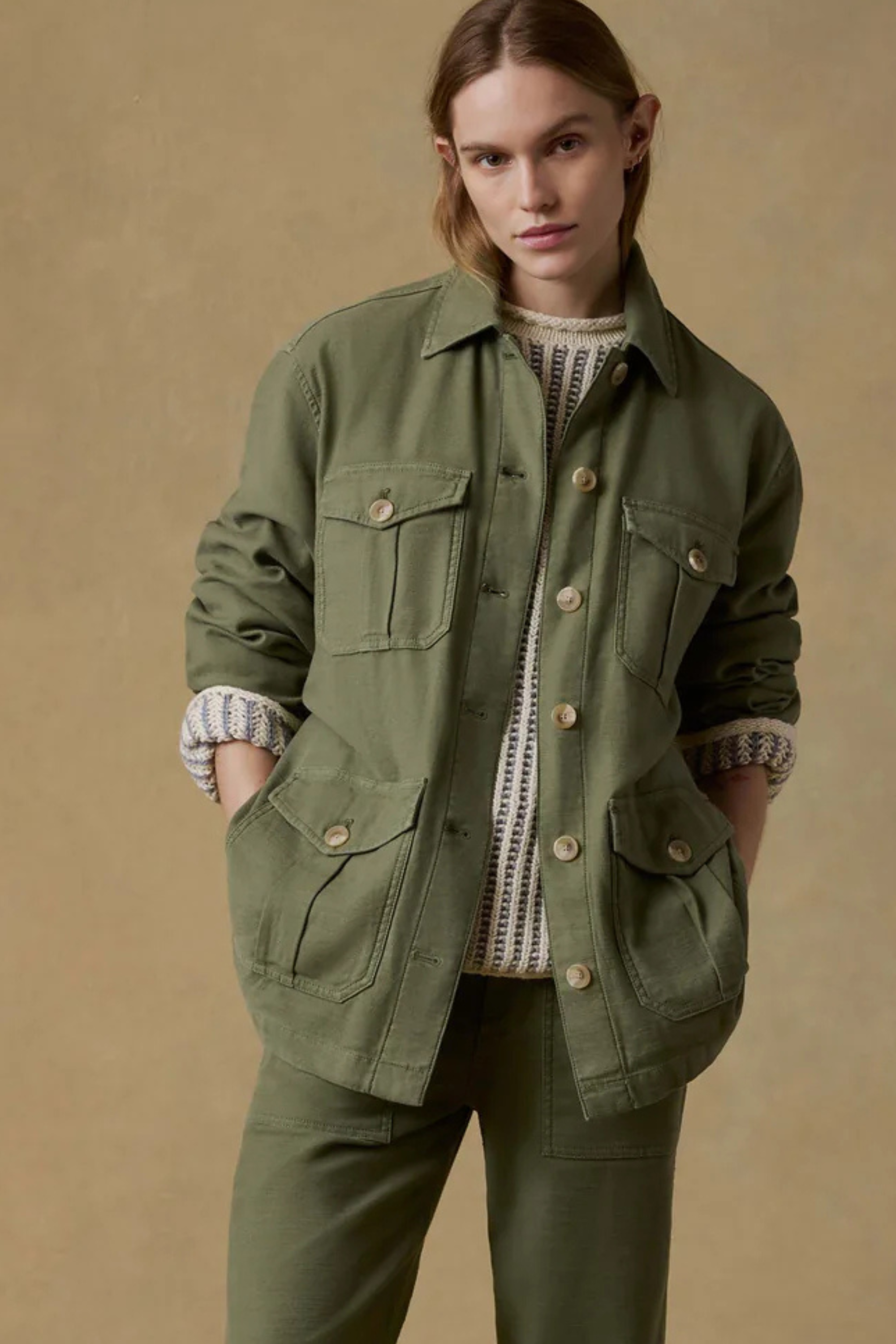 Faherty Soft Stretch Safari Jacket