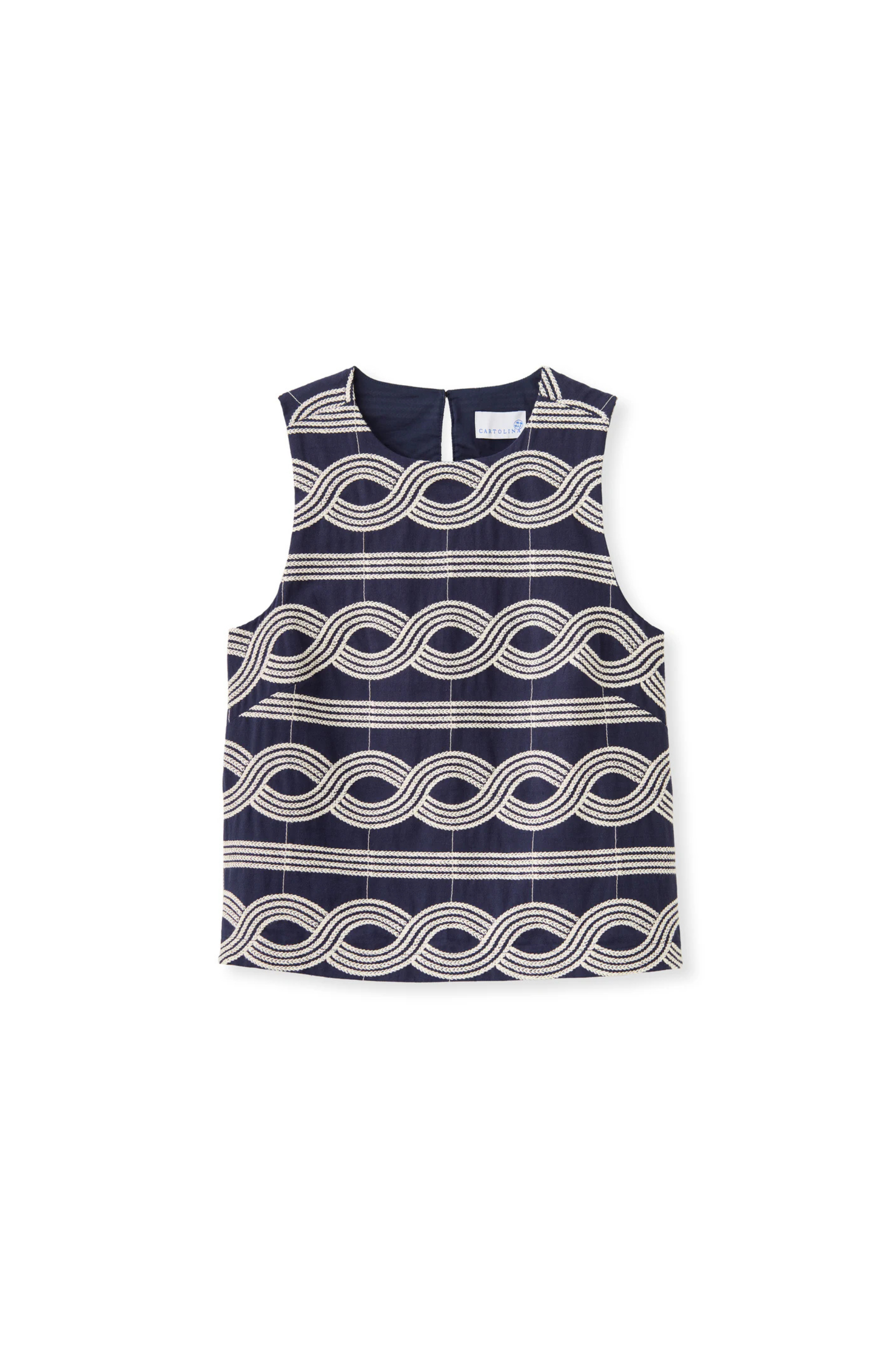 Cartolina Celeste Tank