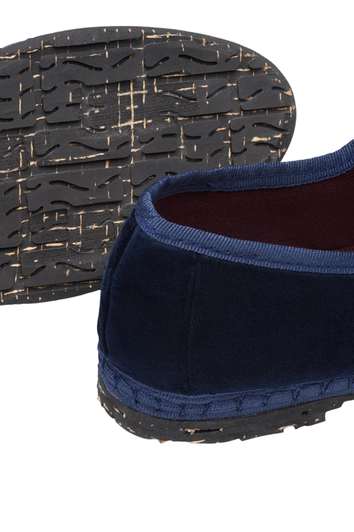 Flabelus Molly Mary Jane, Navy Velvet