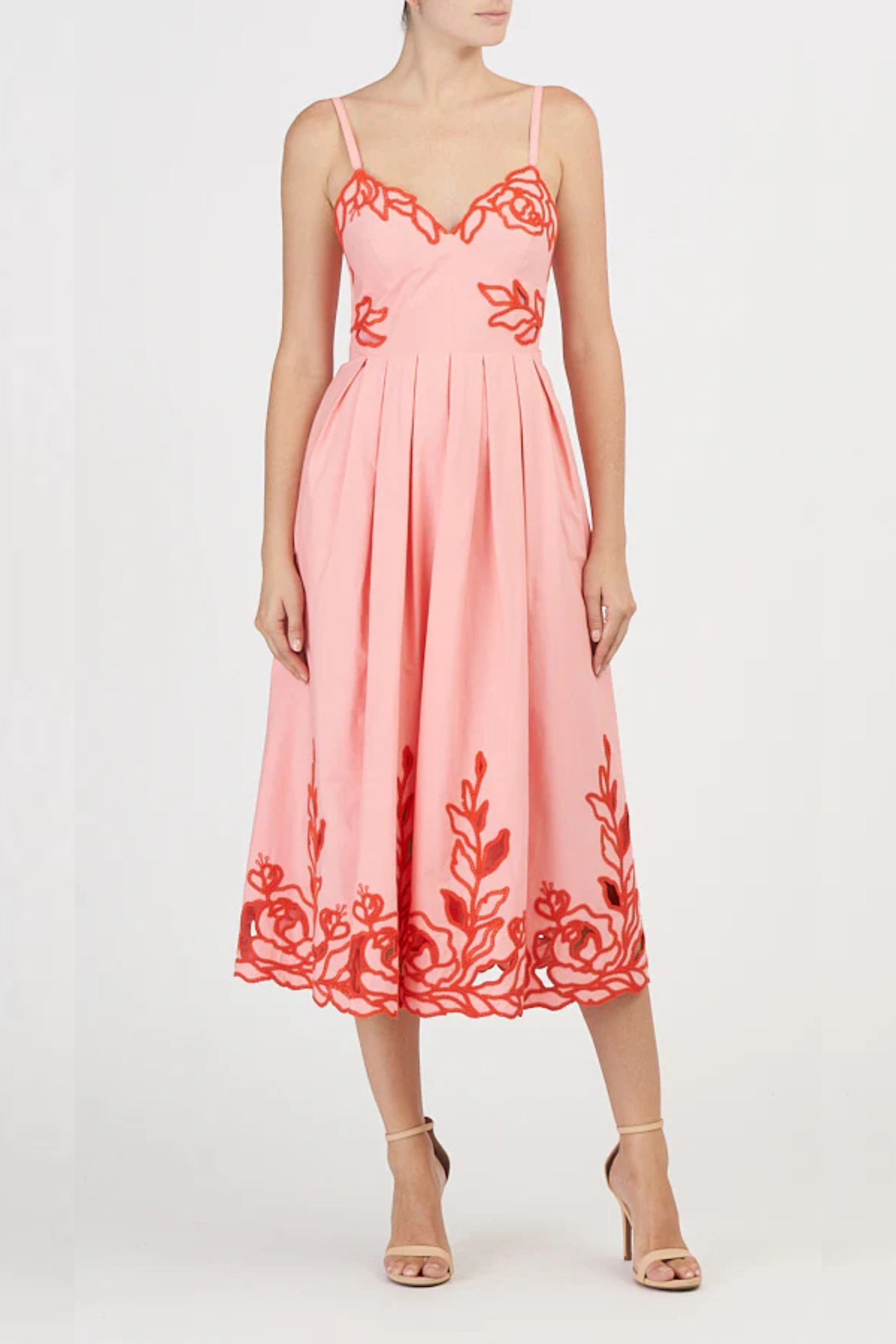 Cinq a Sept Trailing Peonies Maude Dress