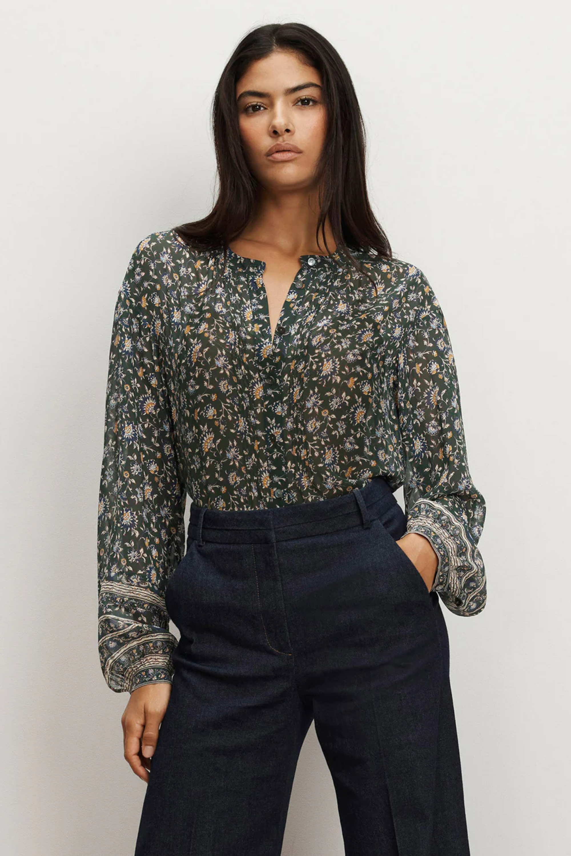 Veronica Beard Lollie Blouse