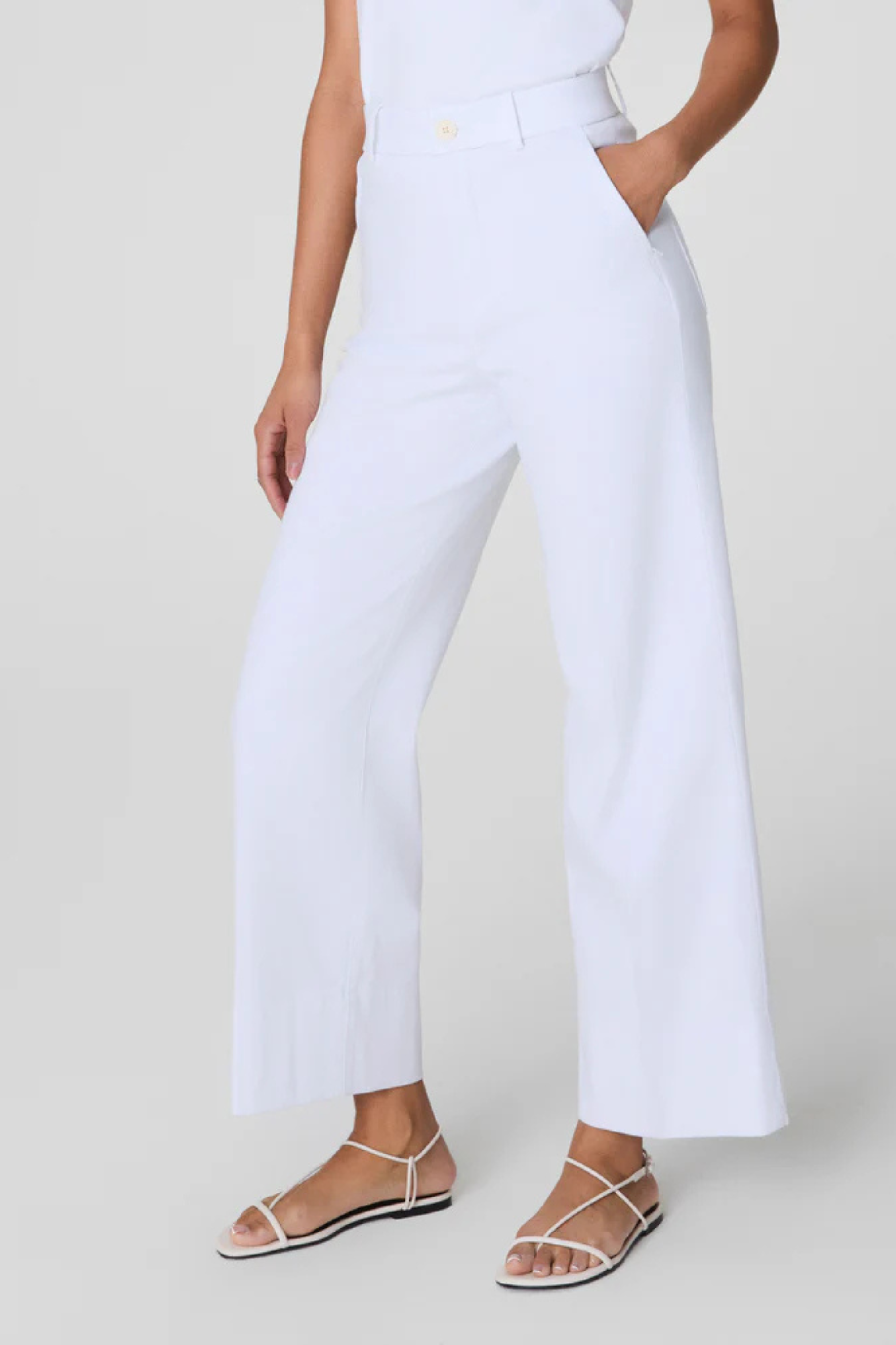Spanx Cropped Wide Leg Pant