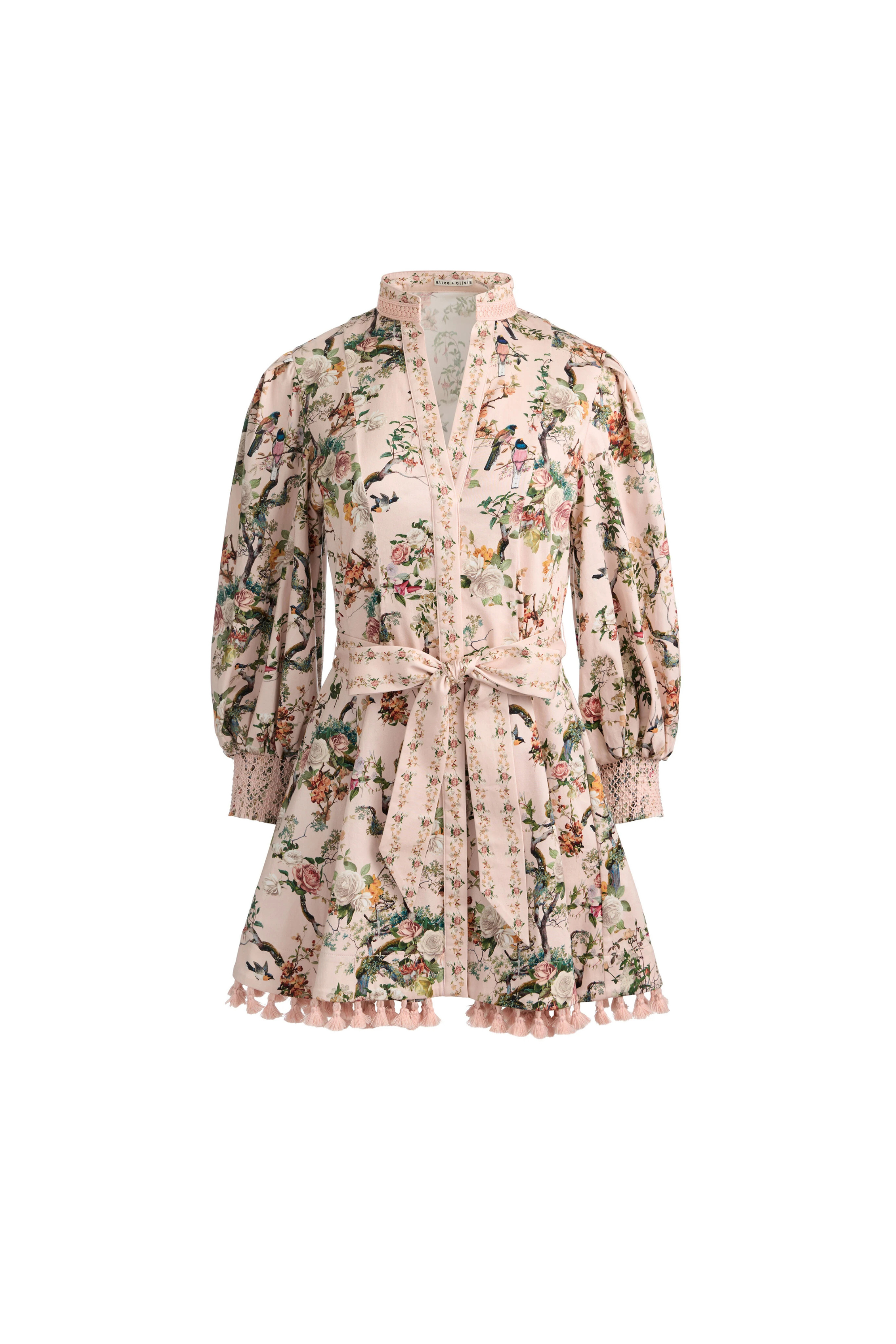 Alice + Olivia Lucy Mini Shirt Dress