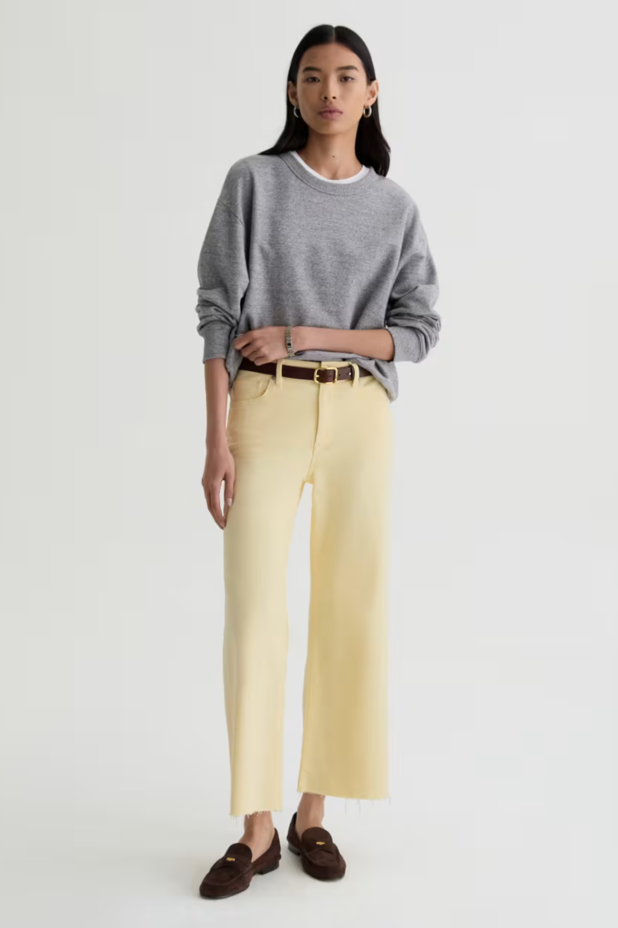 AG Saige Wide Leg Crop