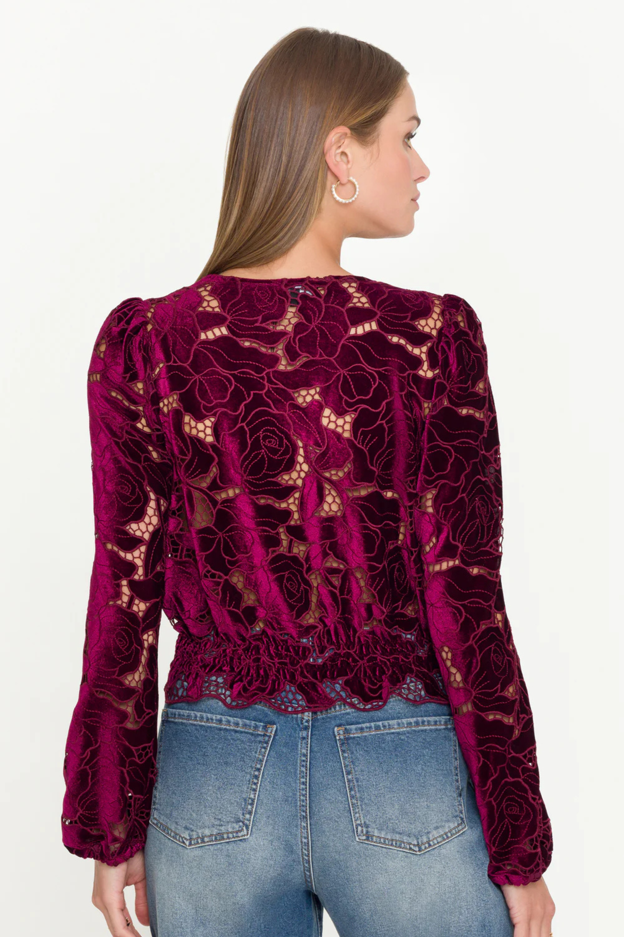 Generation Love Loralie Velvet Blouse