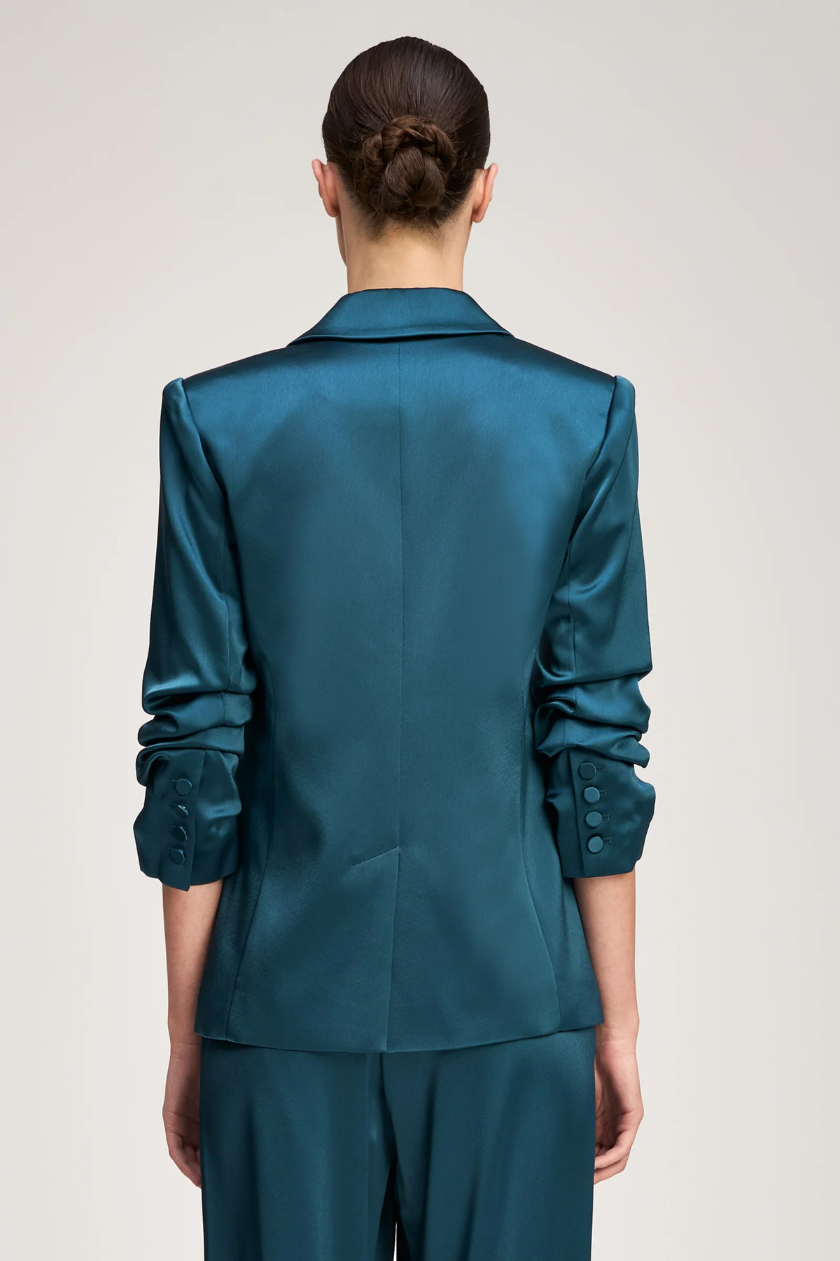 Cinq a Sept Satin Kylie Blazer
