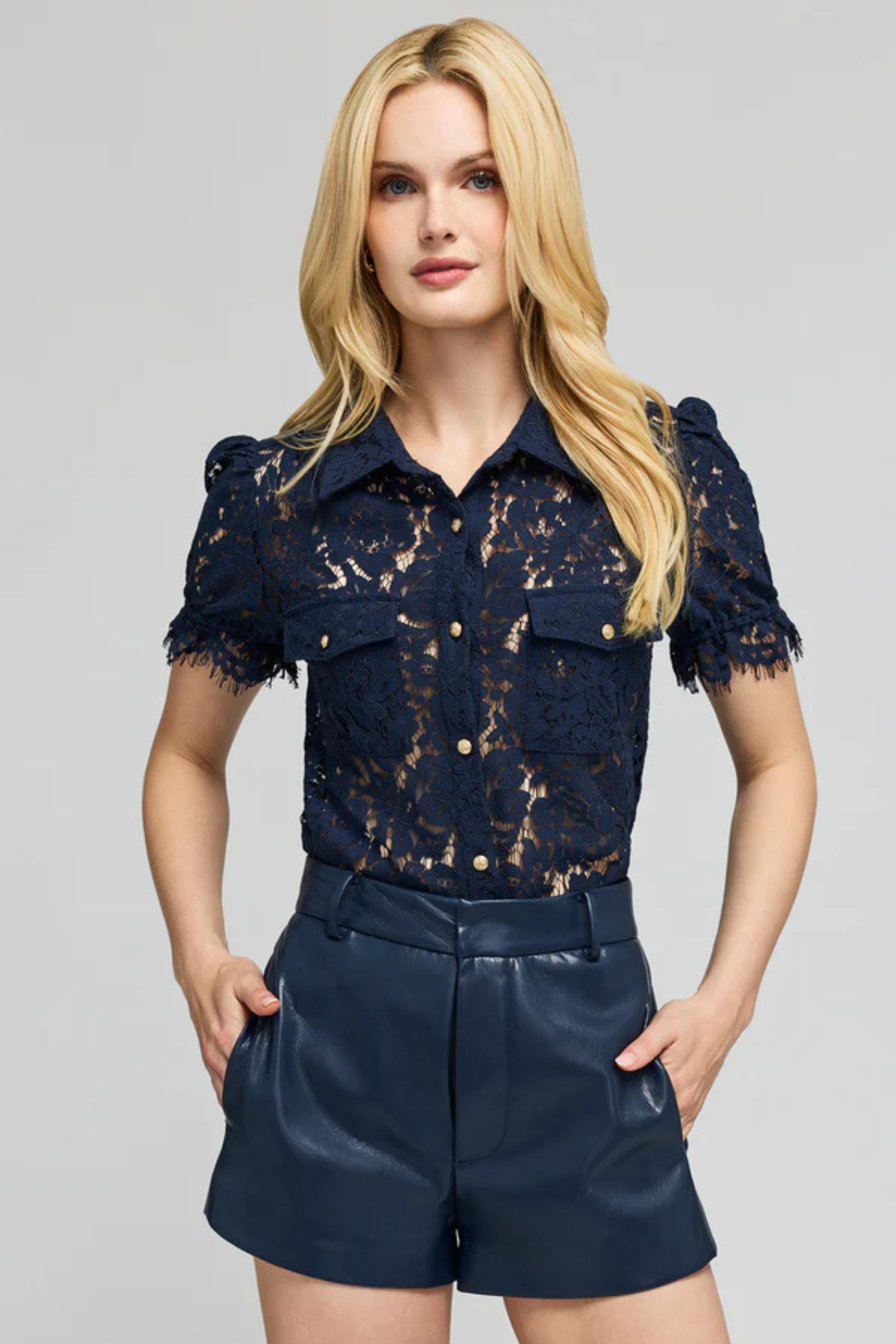Generation Love Mikaelle Lace Shirt