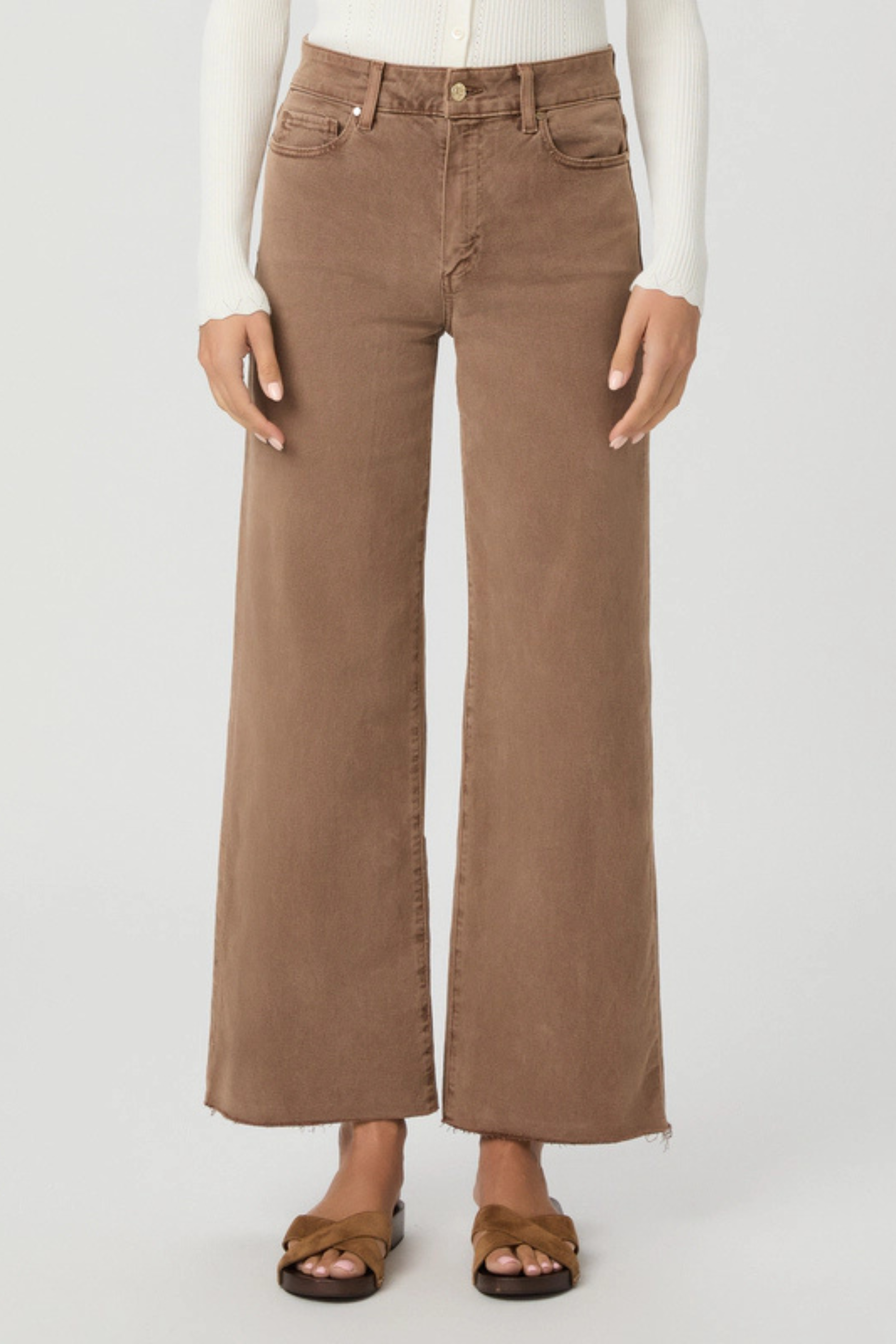 Paige Anessa 31" Clean Hem in Vintage Canewood
