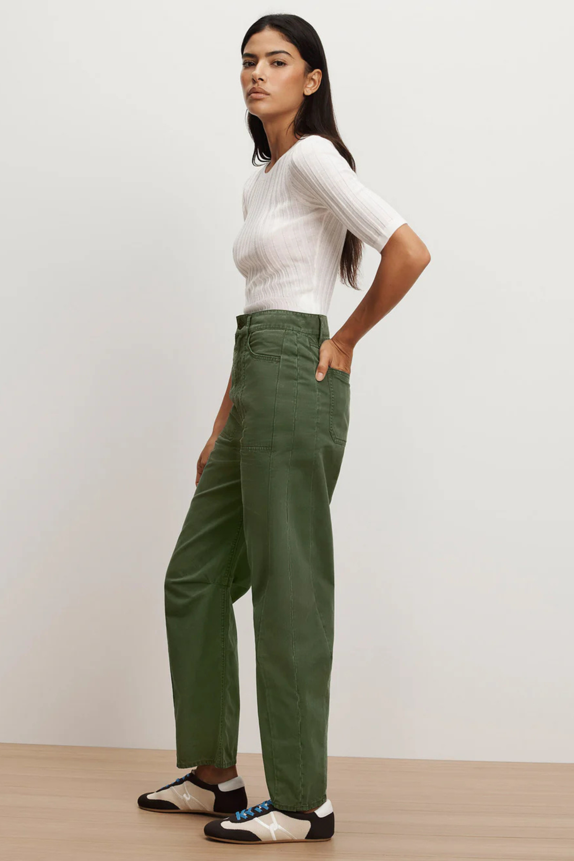 Veronica Beard Sloan Barrel Leg