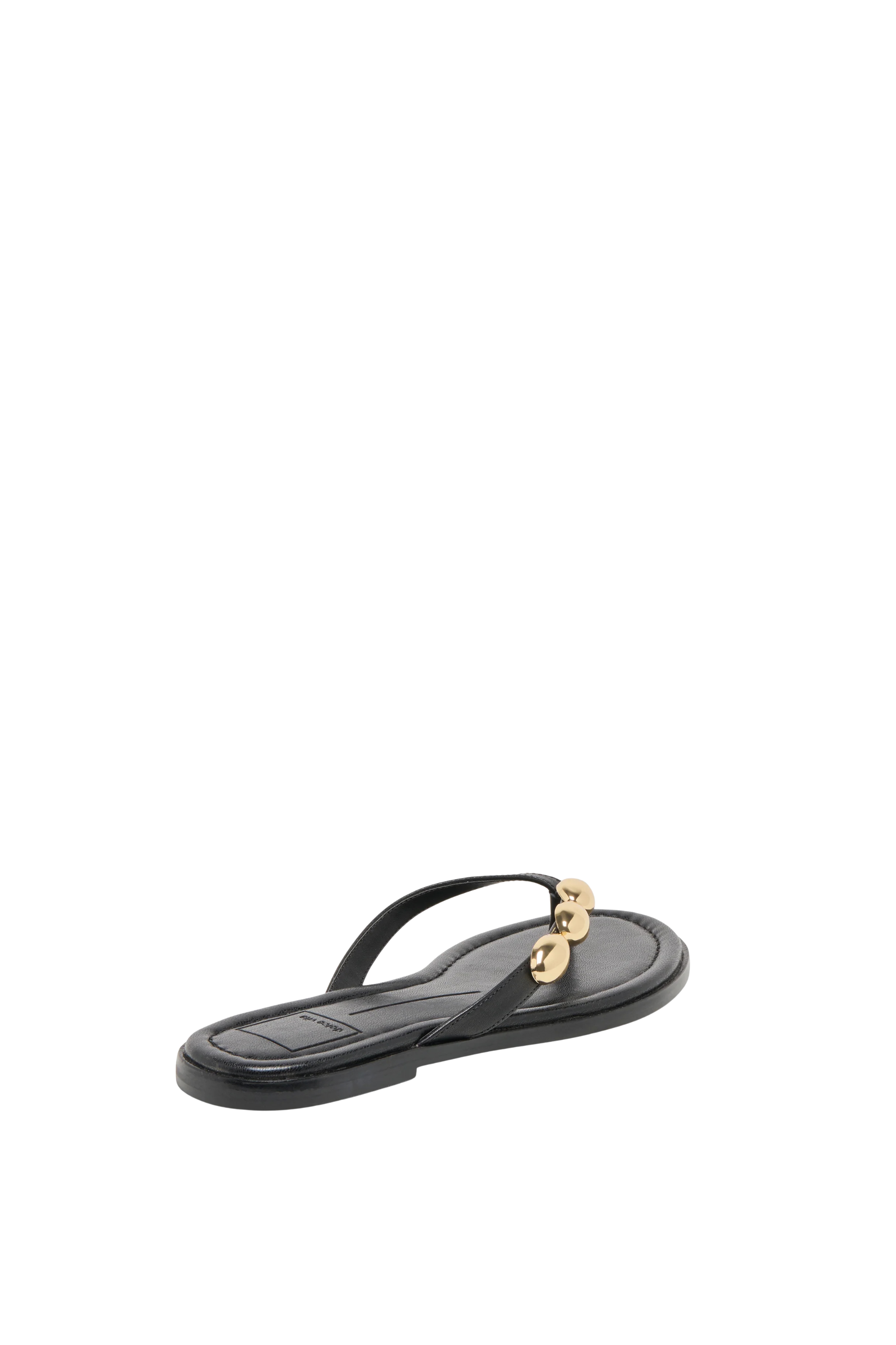 Dolce Vita Juny Black Leather Sandal