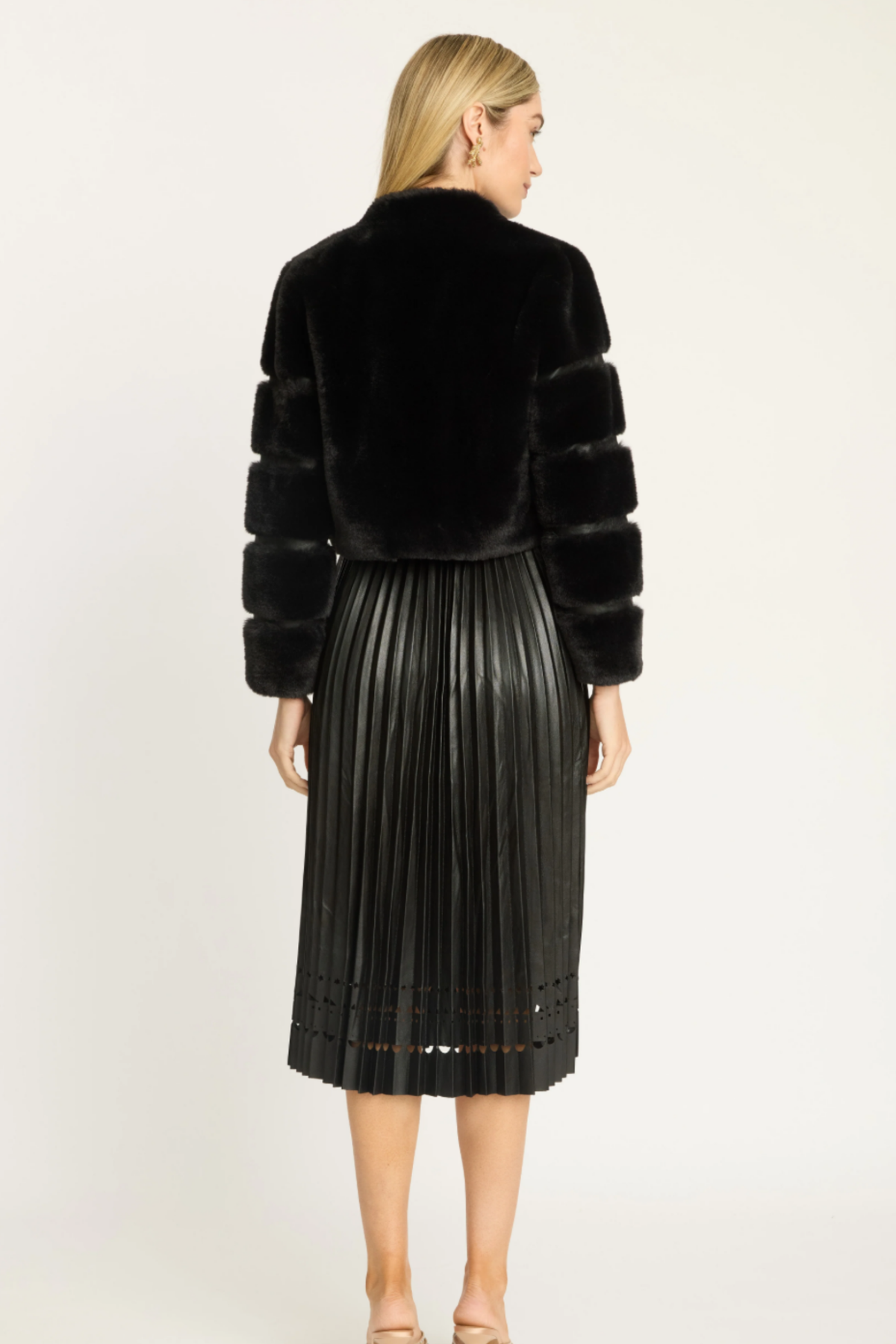 Caballero Abril Faux Fur Jacket