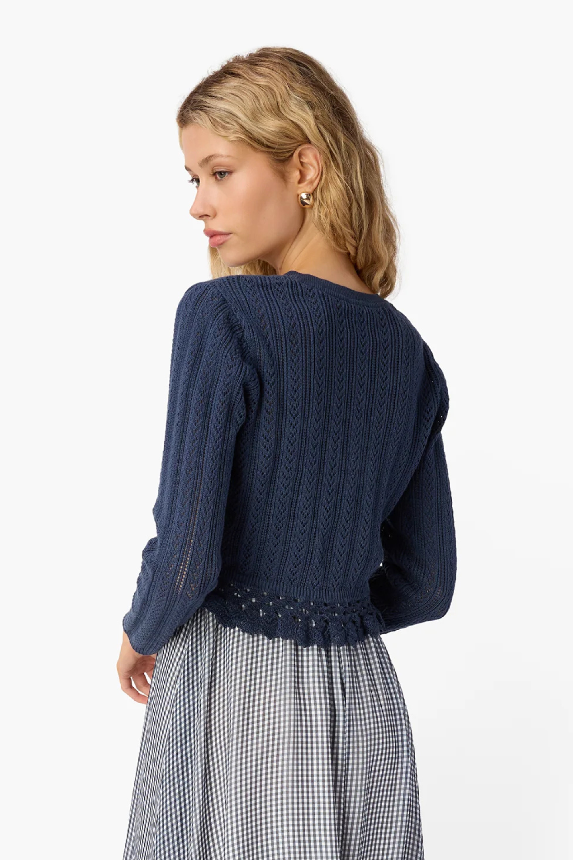 Cami NYC Lilibeth Pointelle Cardi