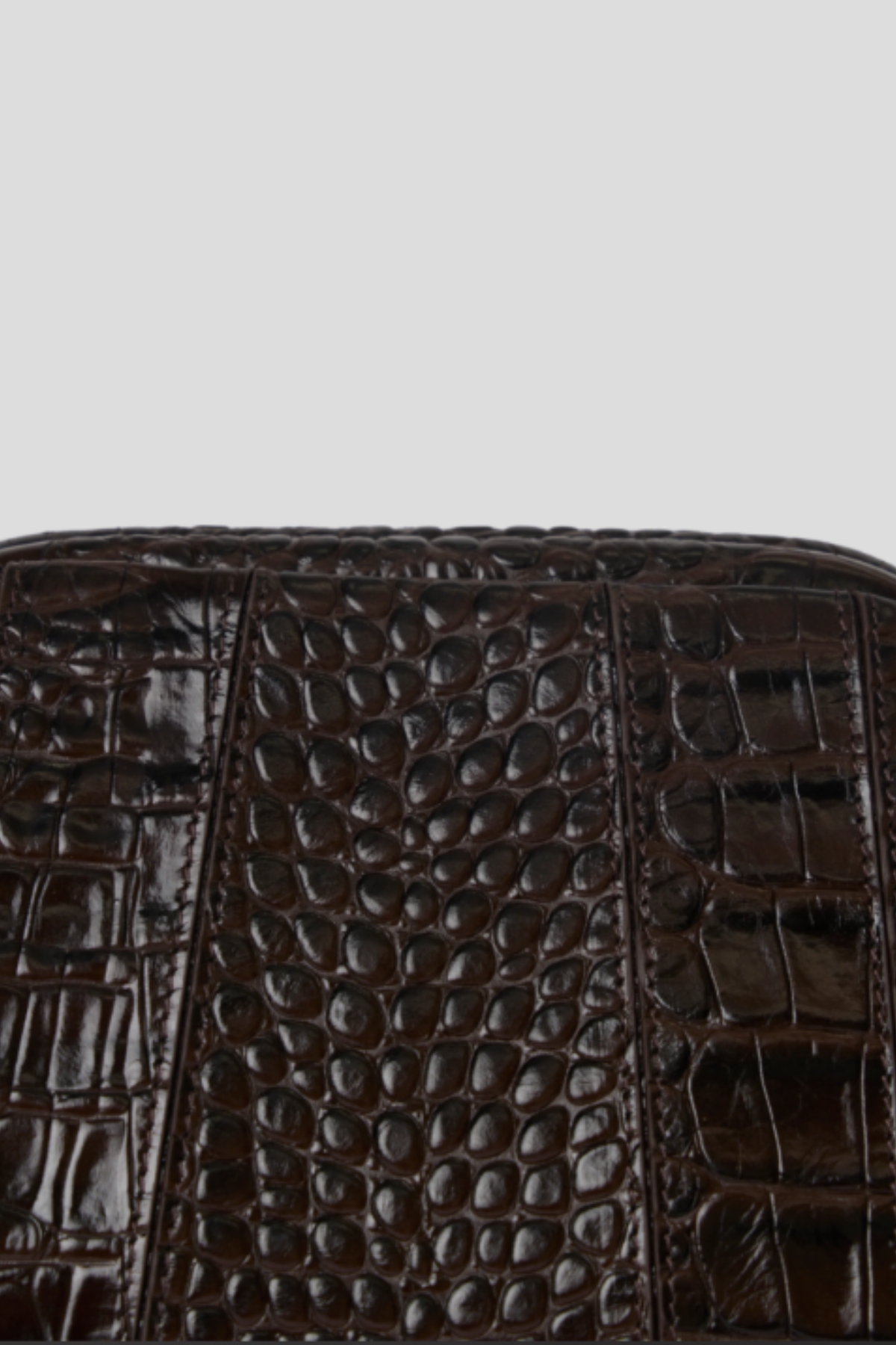 B-low the Belt Cate Croc Clutch