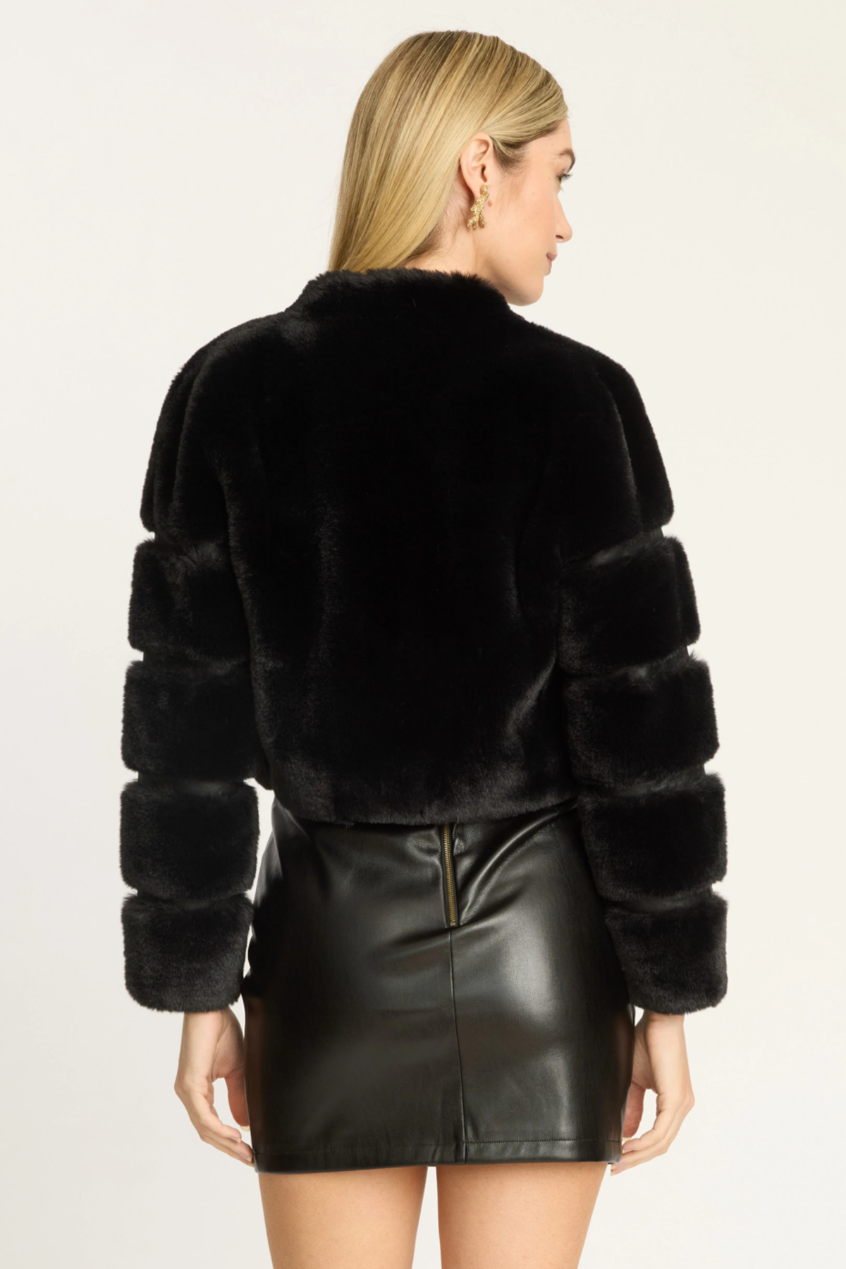 Caballero Abril Faux Fur Jacket