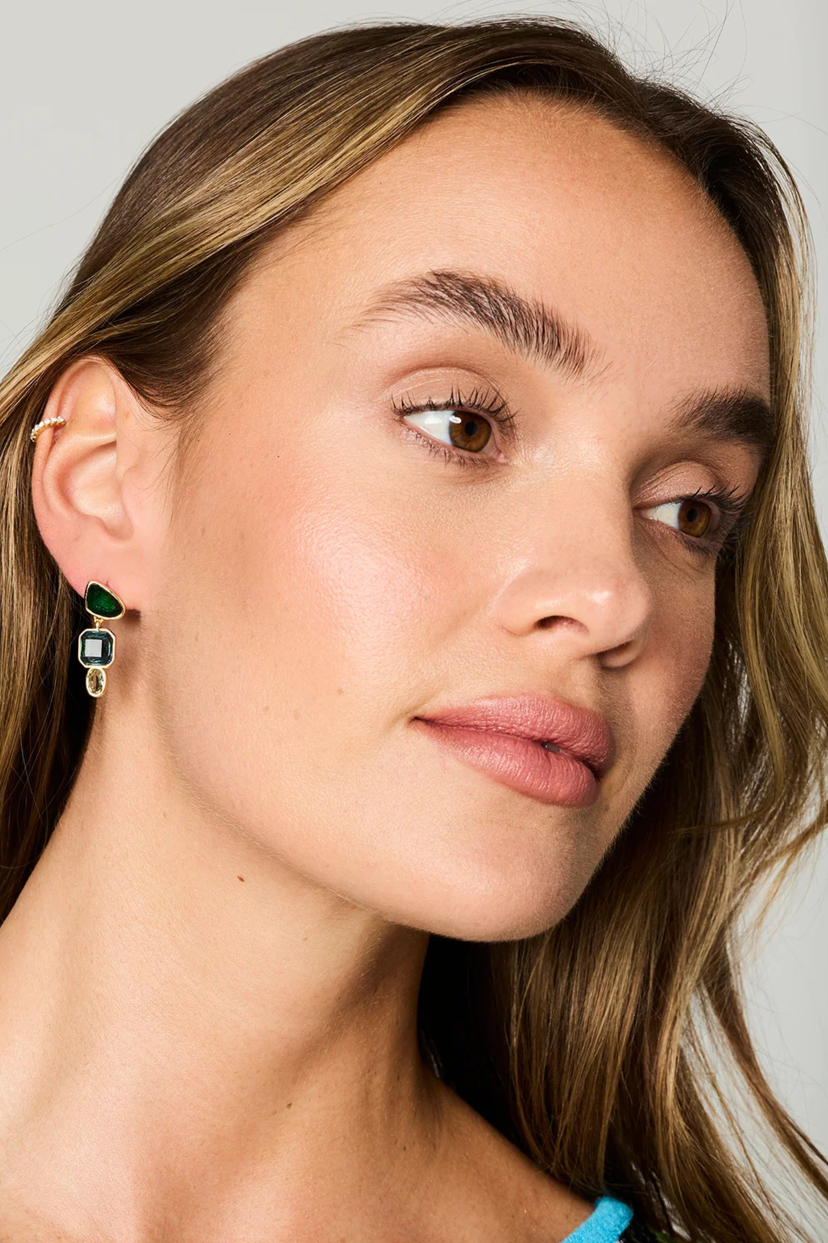 Mignonne Gavigan Pilar Earrings, Blues