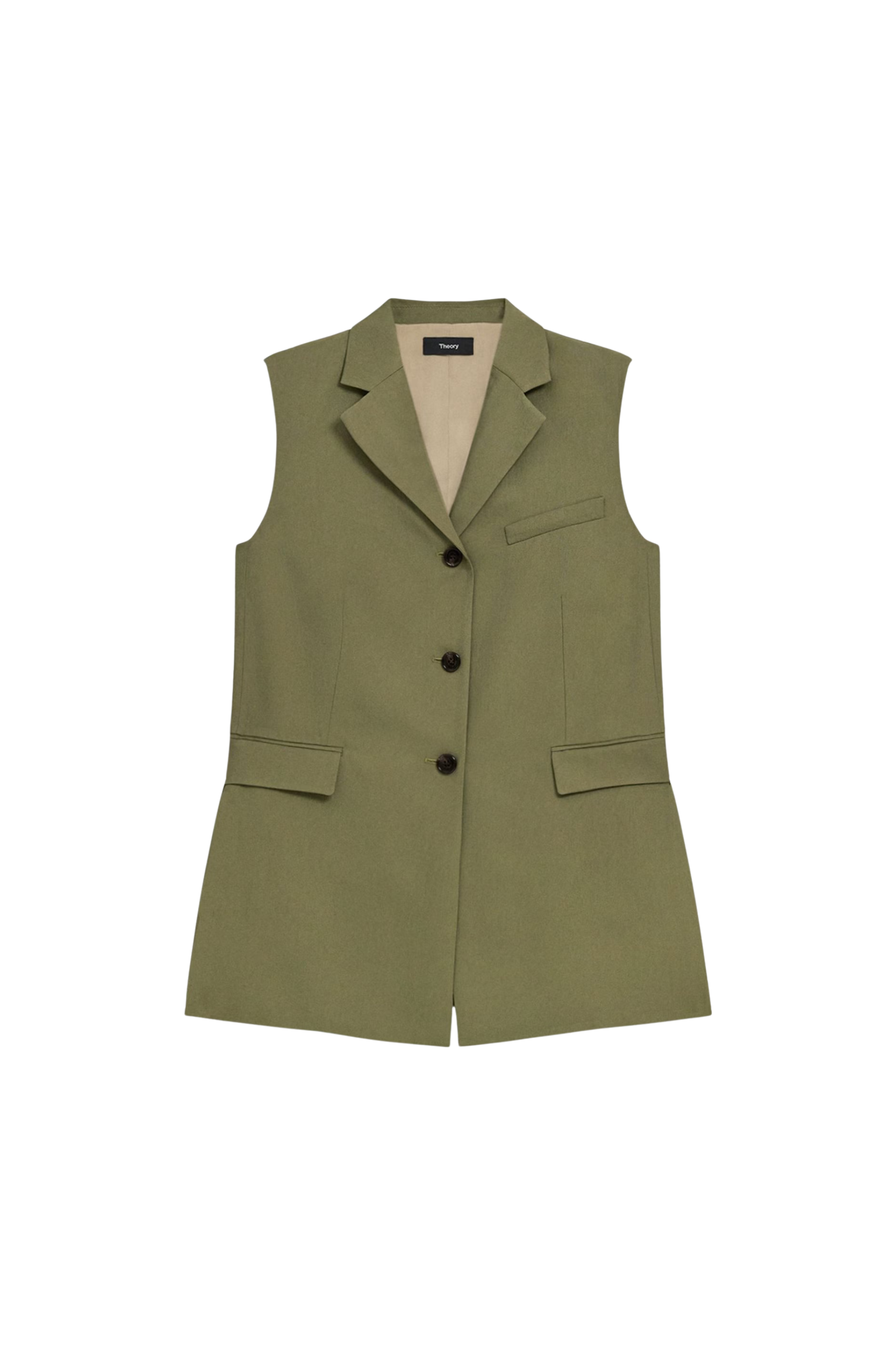 Theory 3 Button Slash Vest