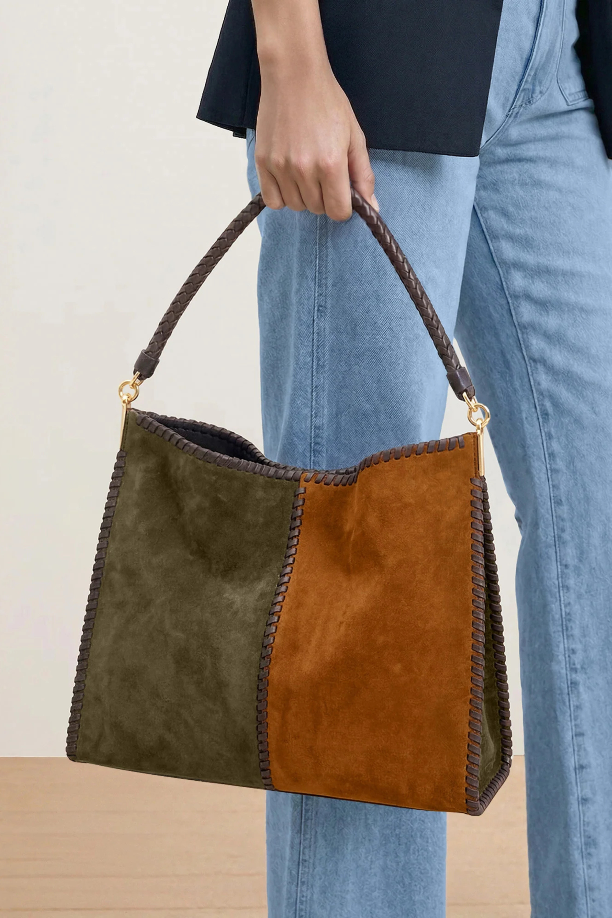 Veronica Beard Colorblock Vida Bag