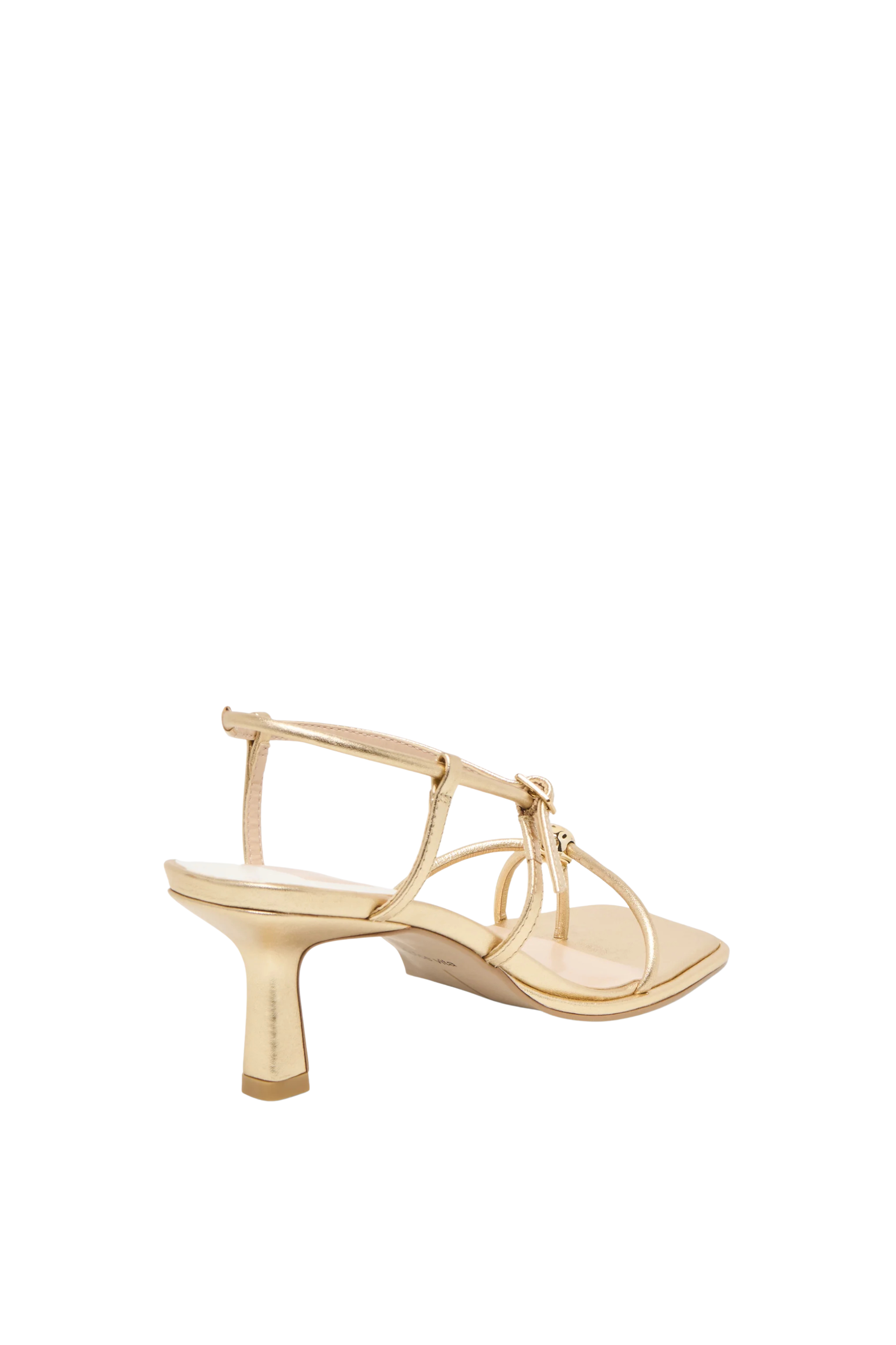 Dolce Vita Mylee Gold Leather Strappy Sandal