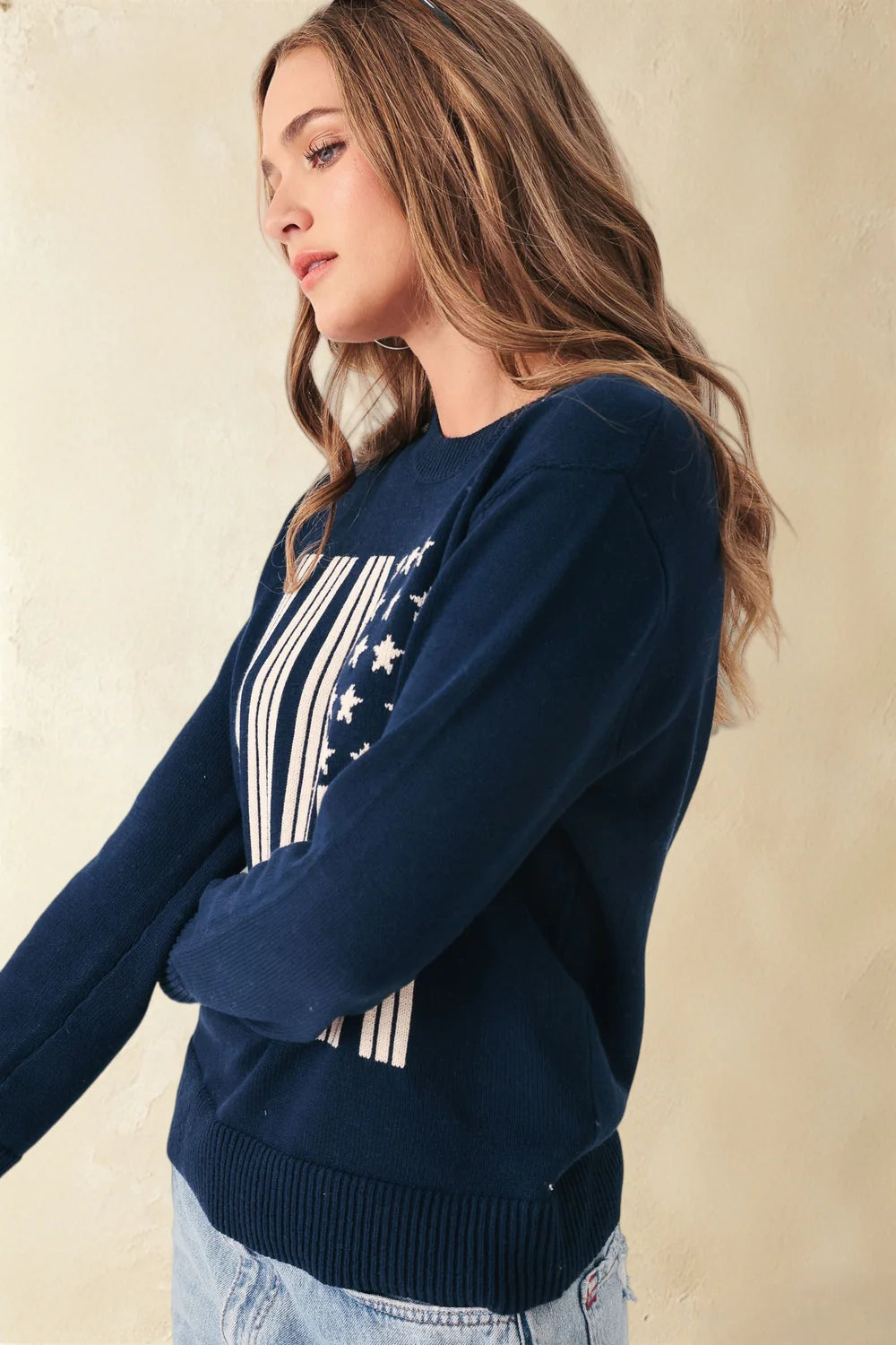 27 Miles Liberty Flag Sweater