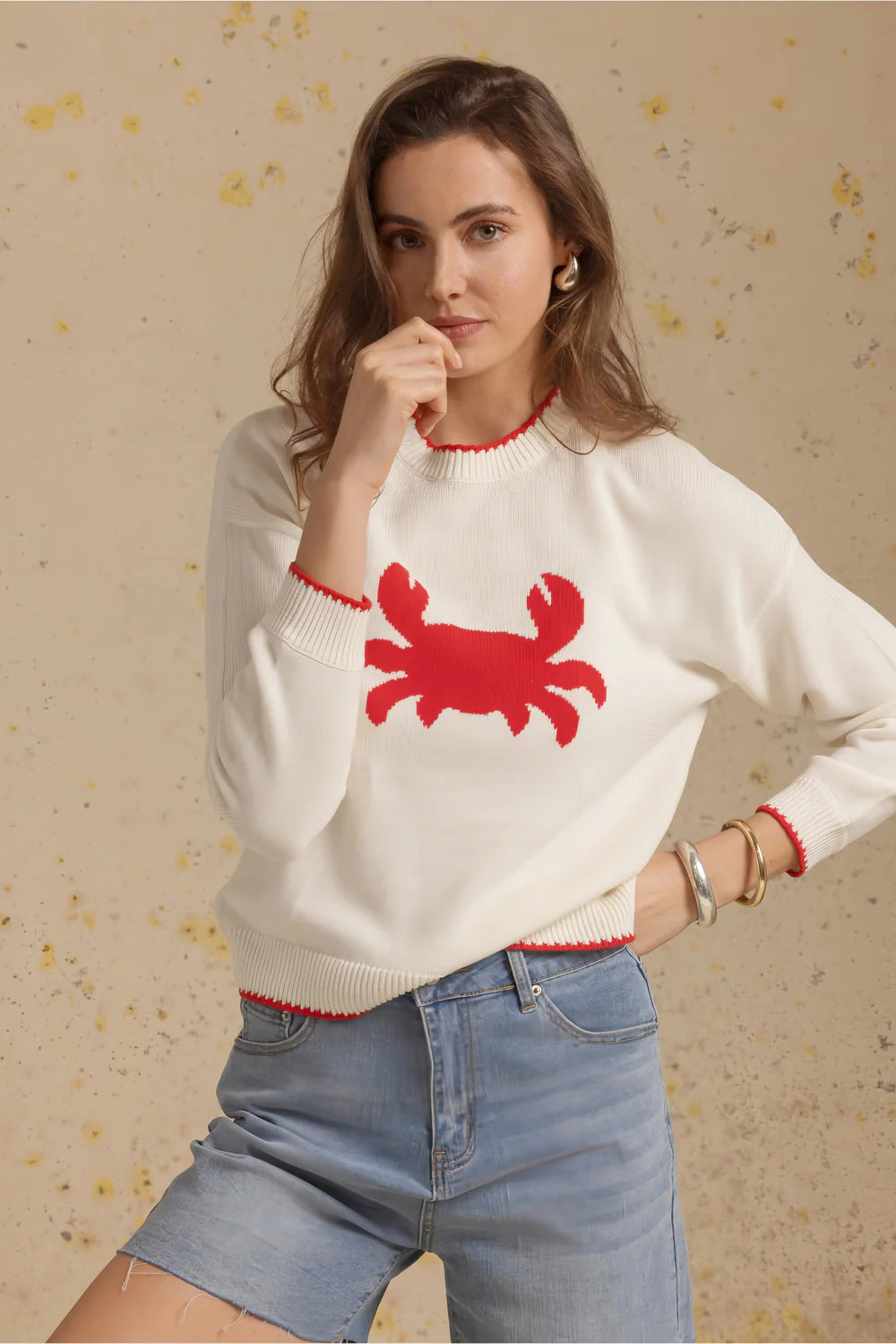27 Miles James Crab Sweater