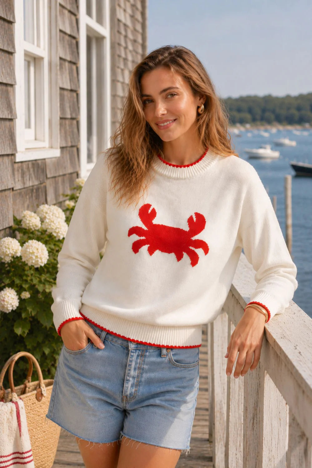 27 Miles James Crab Sweater