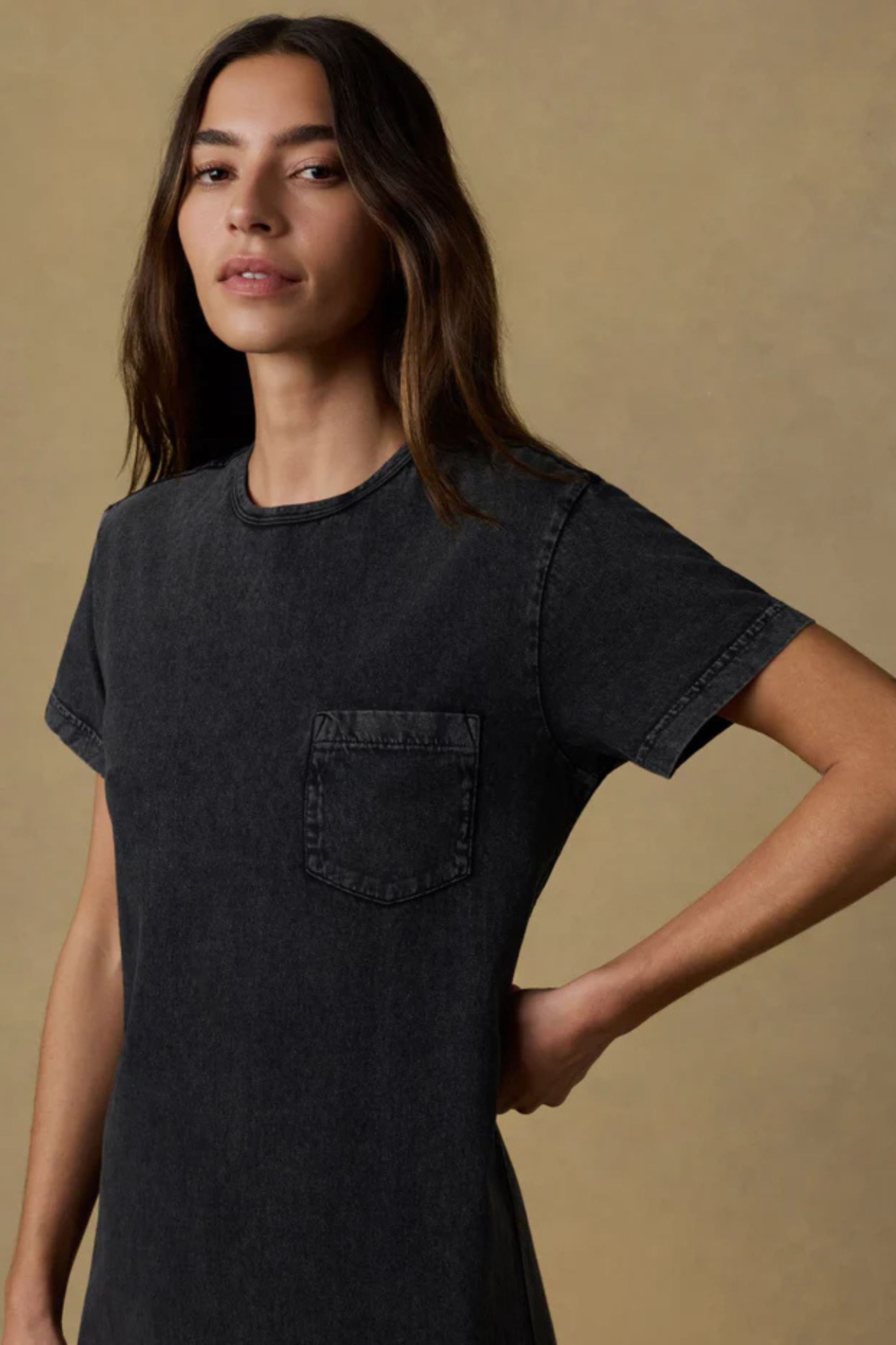 Faherty Recycled Cotton Jersey TShirt Dress