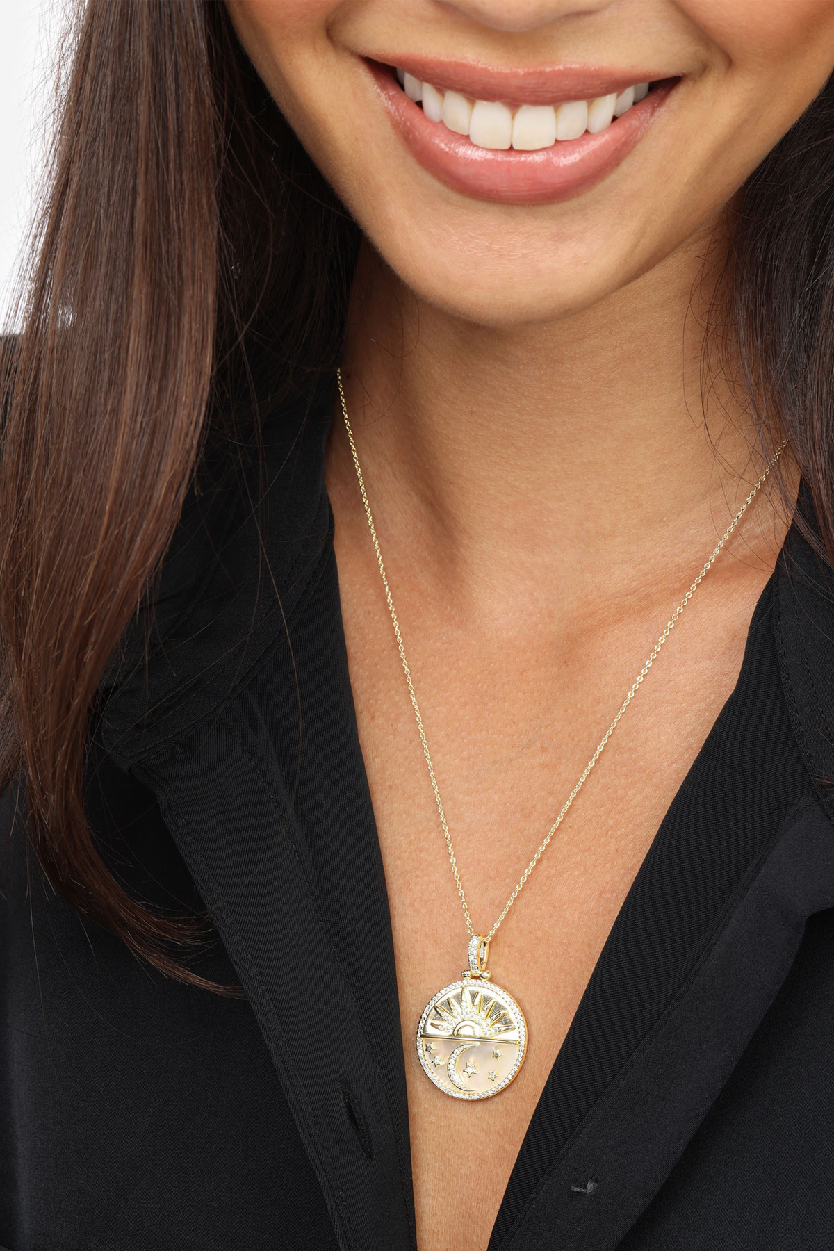 Melinda Maria New Beginnings Medallion Necklace