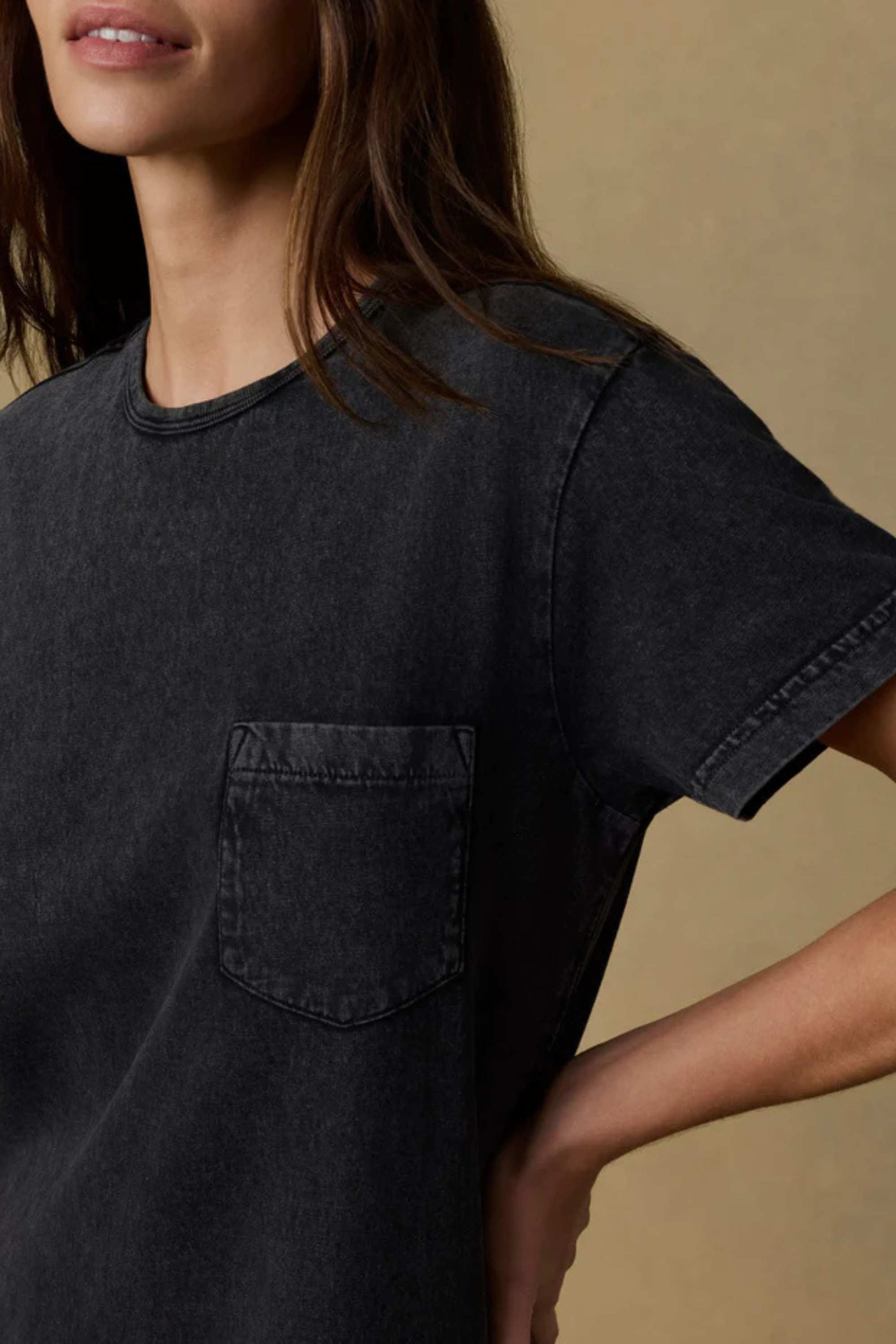 Faherty Recycled Cotton Jersey TShirt Dress