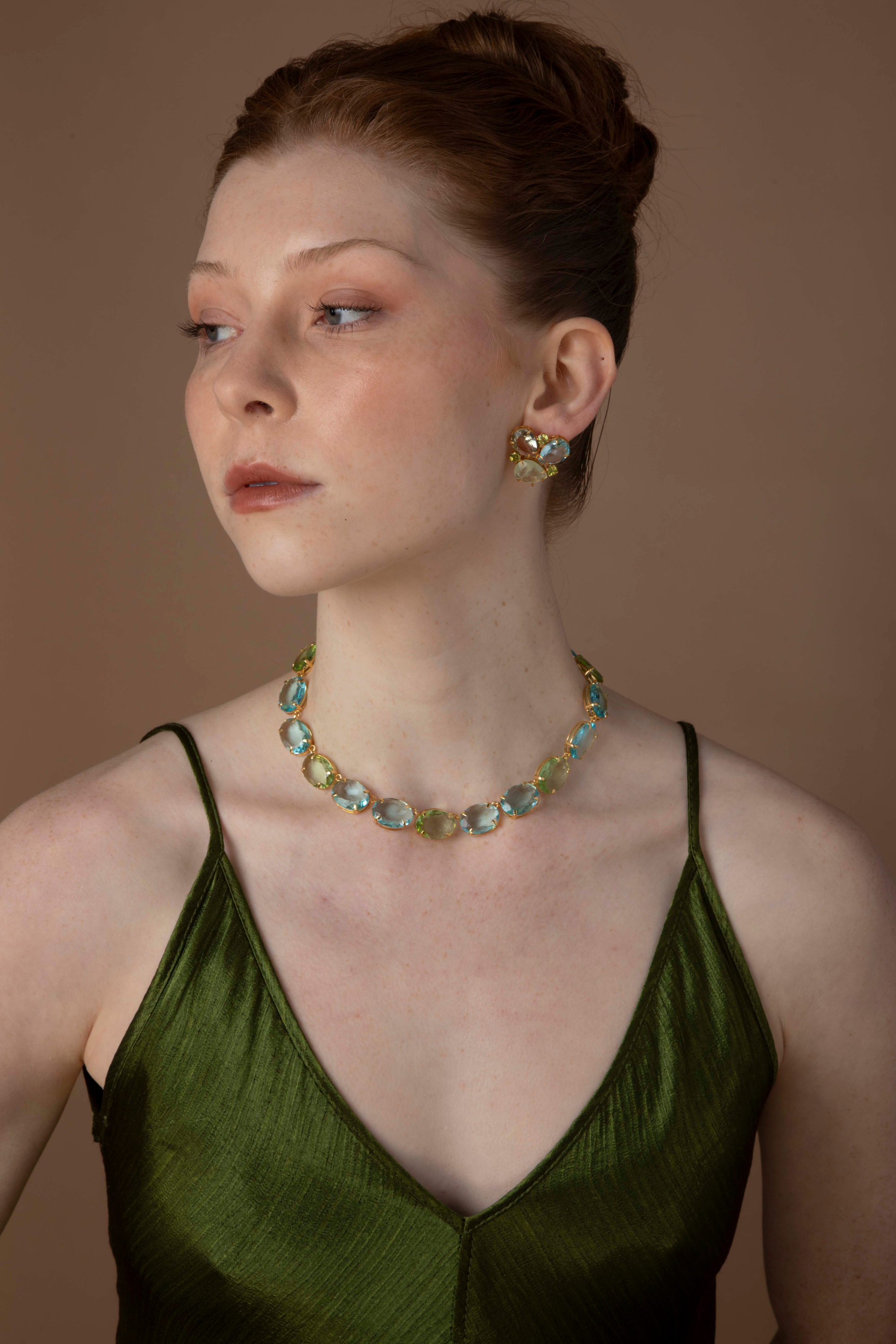 Bounkit Stud Cluster Earring