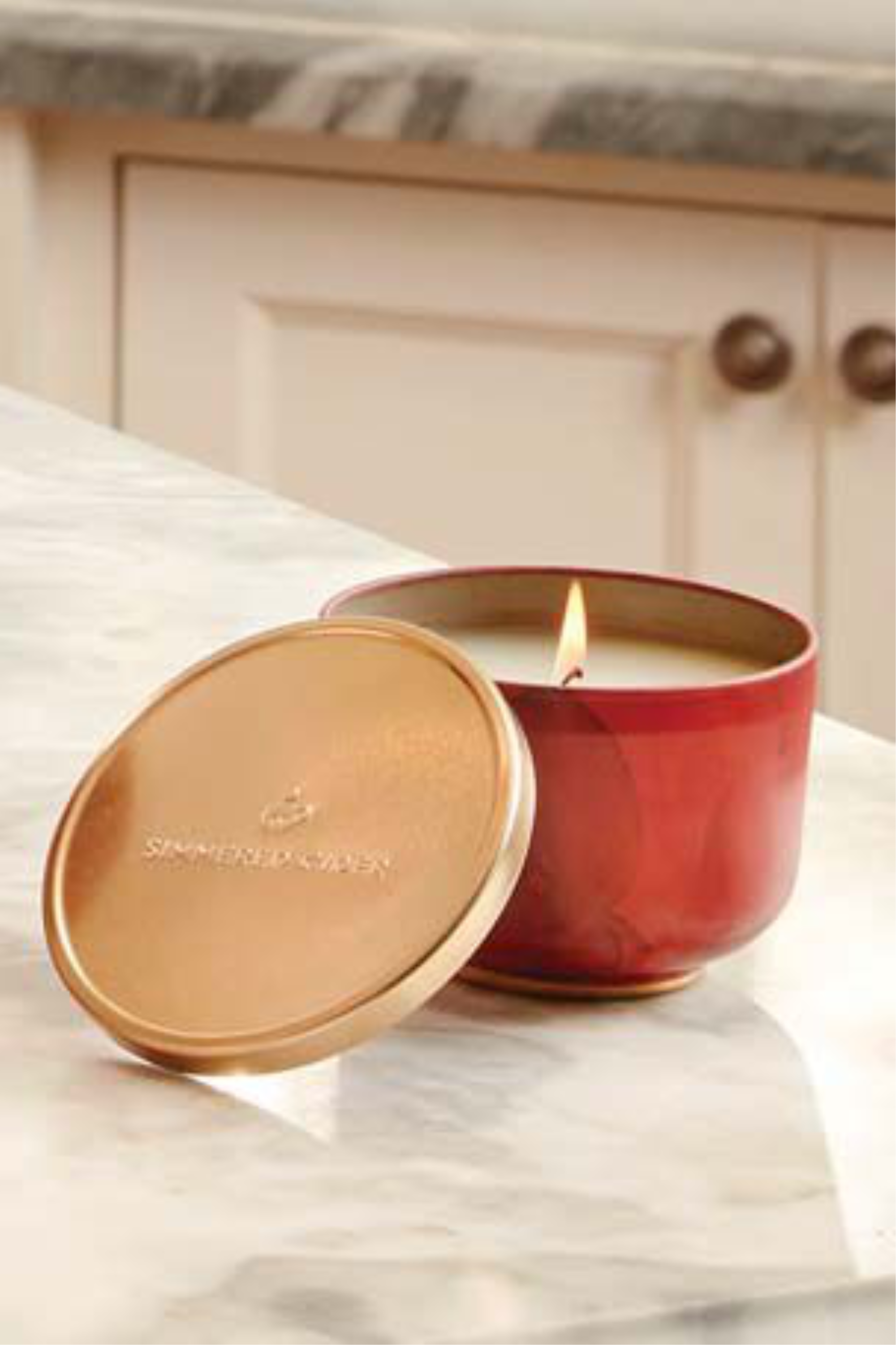 Thymes Cider Gold Lid Tin