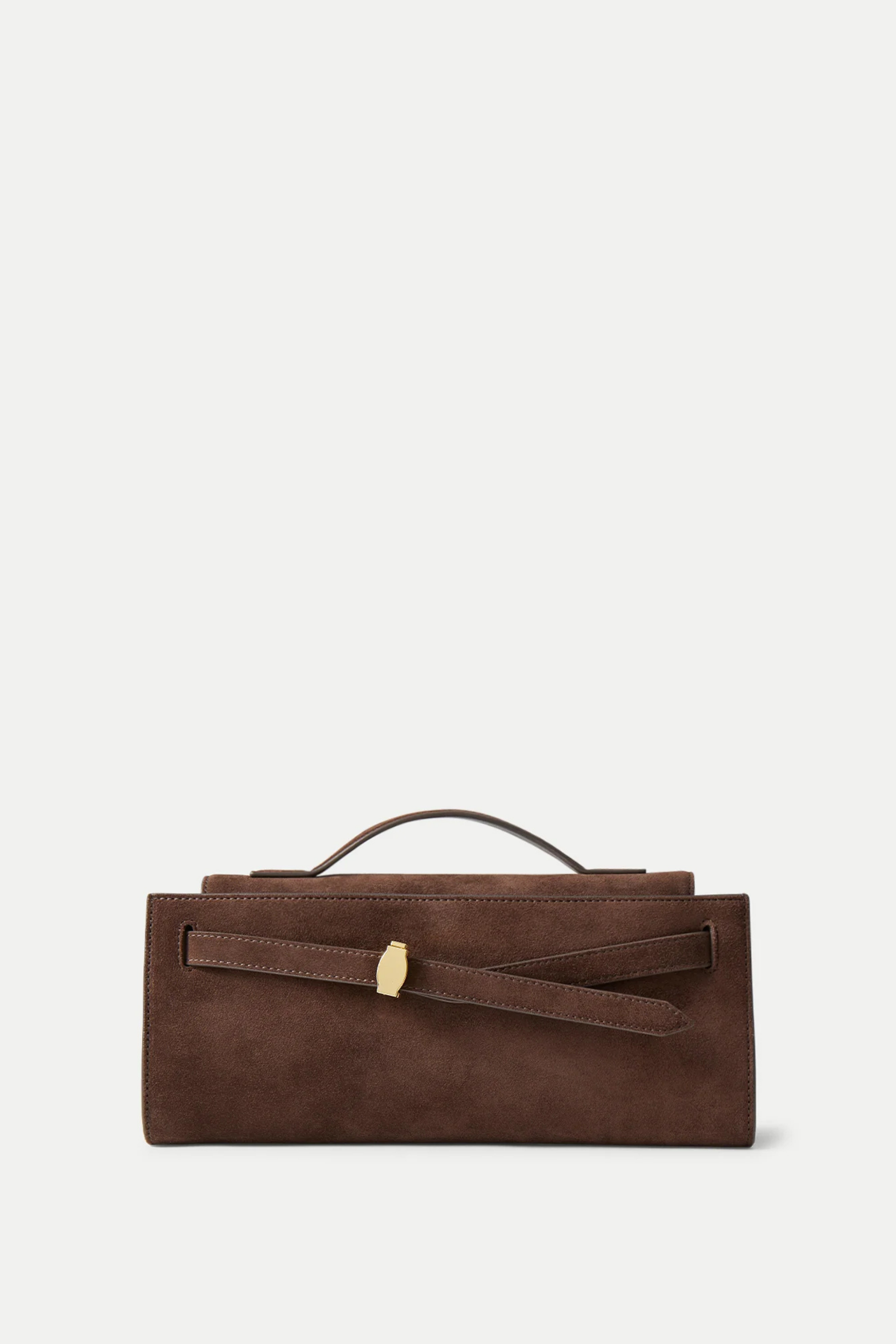 Veronica Beard Suede Dash Clutch