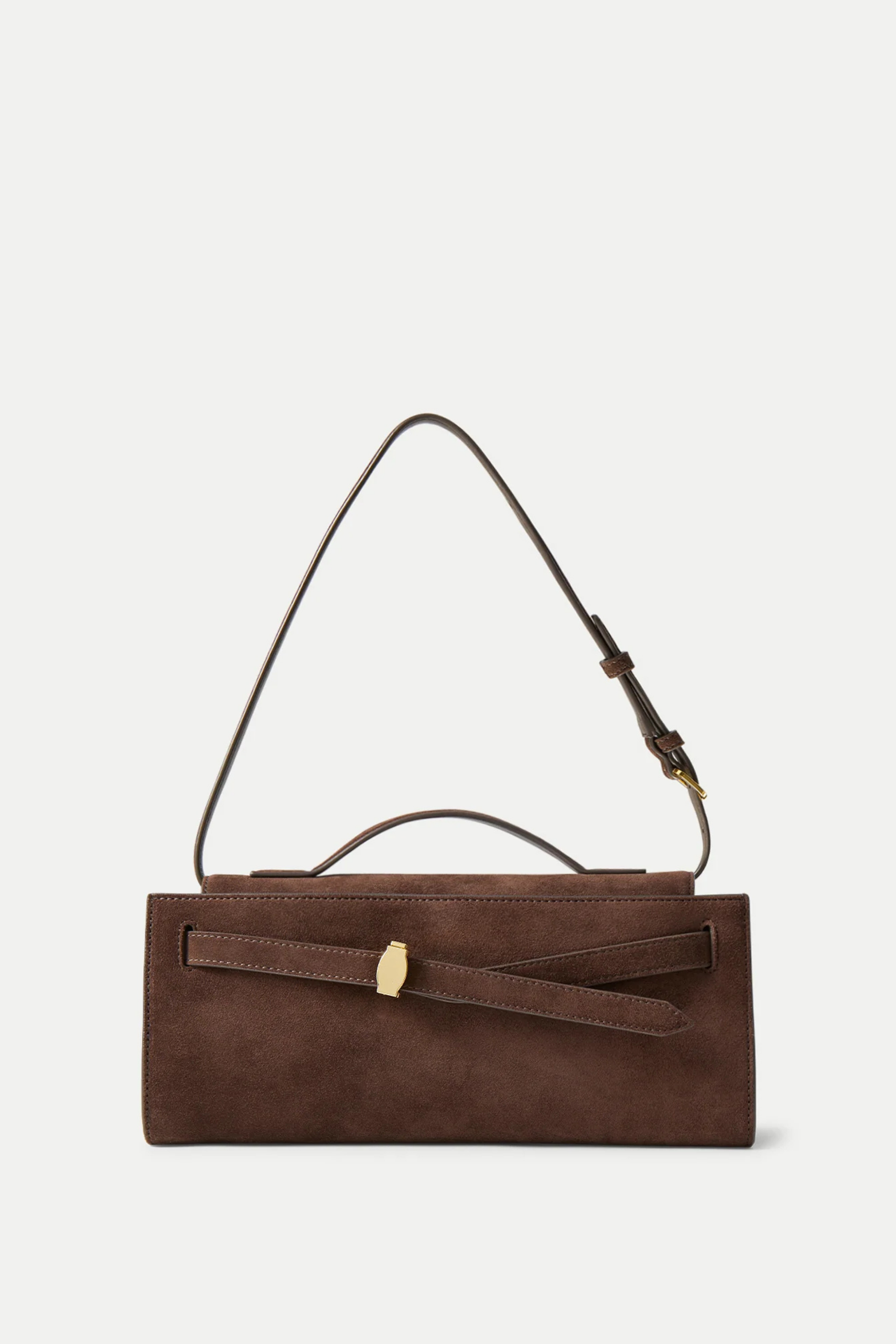 Veronica Beard Suede Dash Clutch