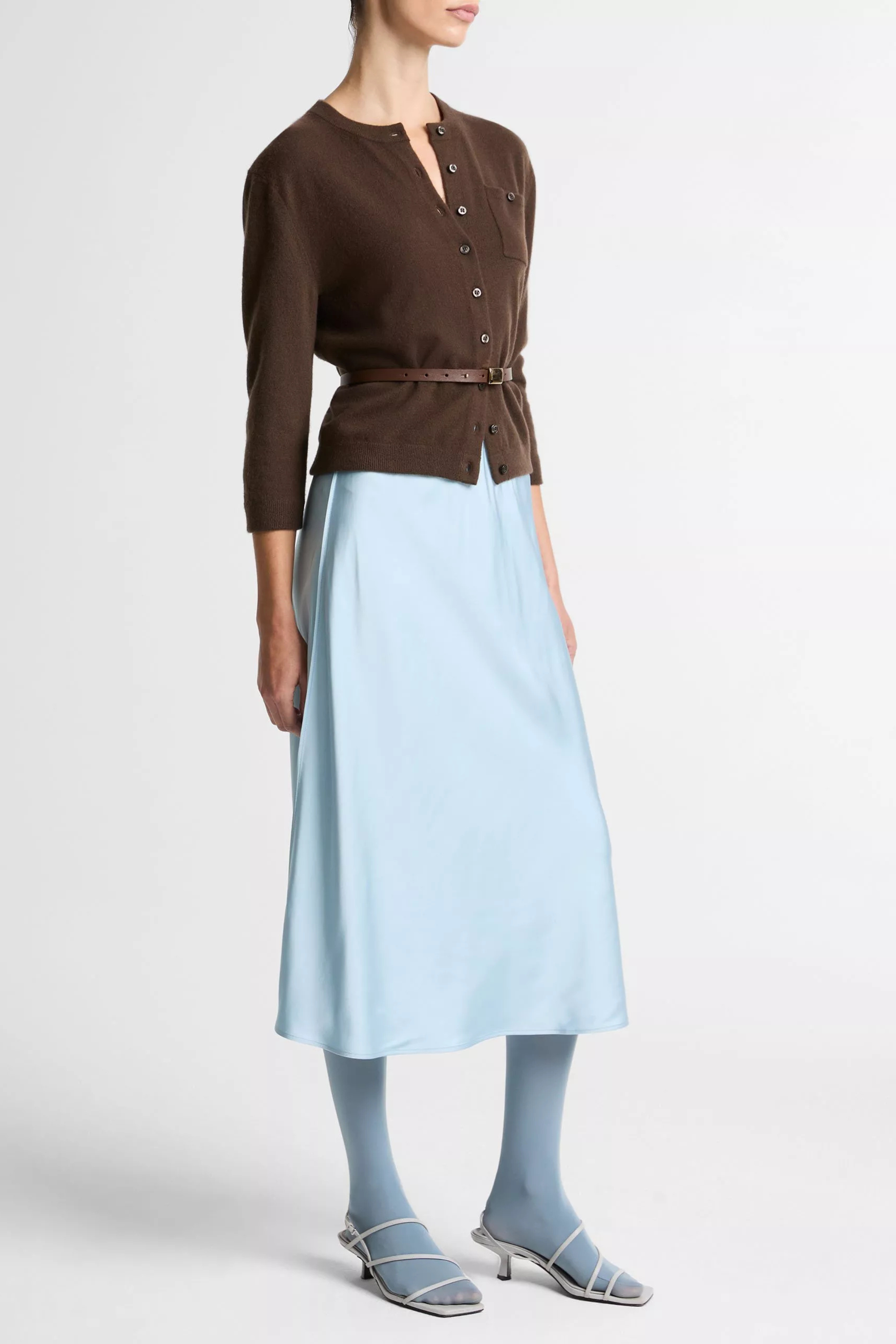 Vince Pull on Slip Skirt