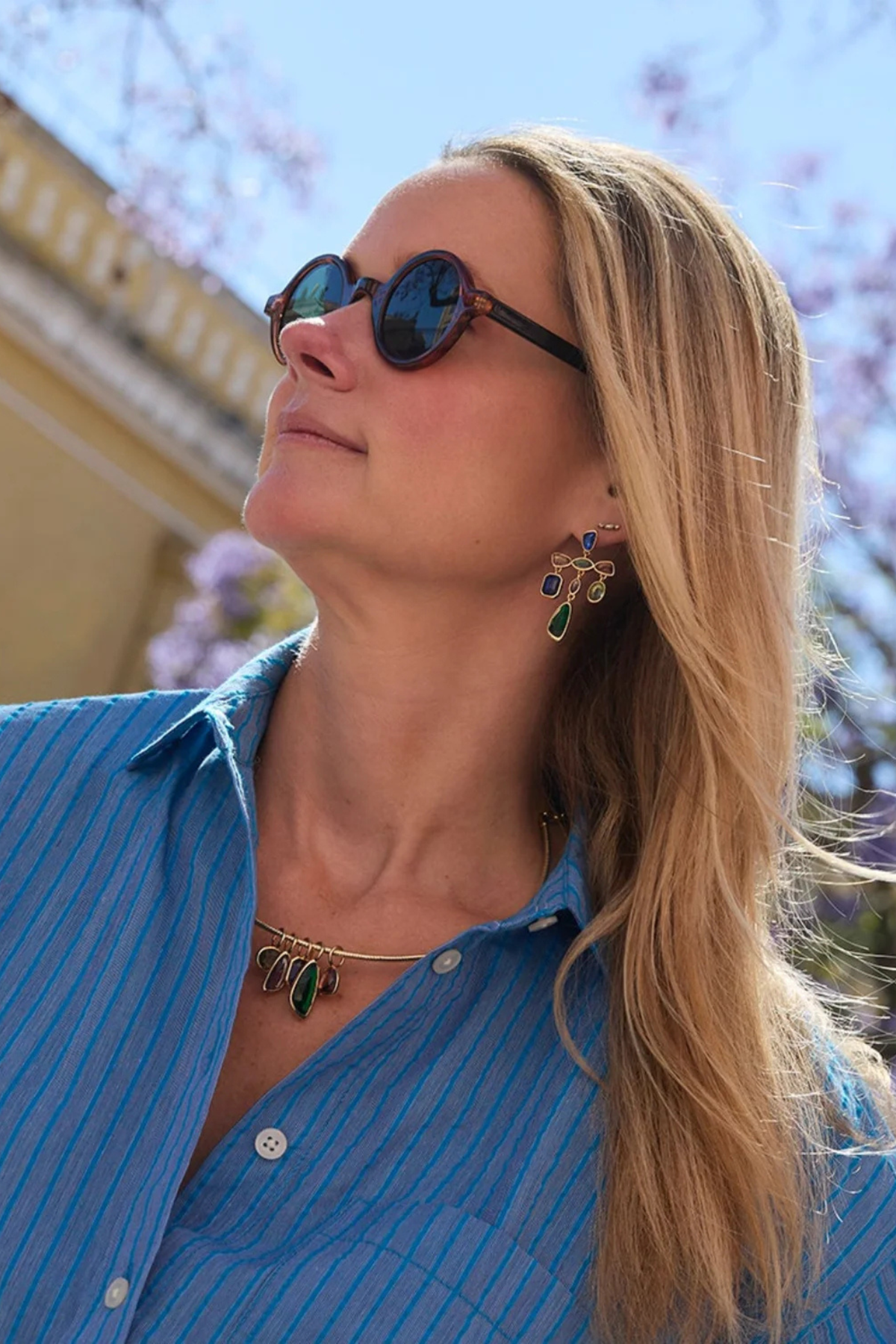 Mignonne Gavigan Riva Earrings, Multi