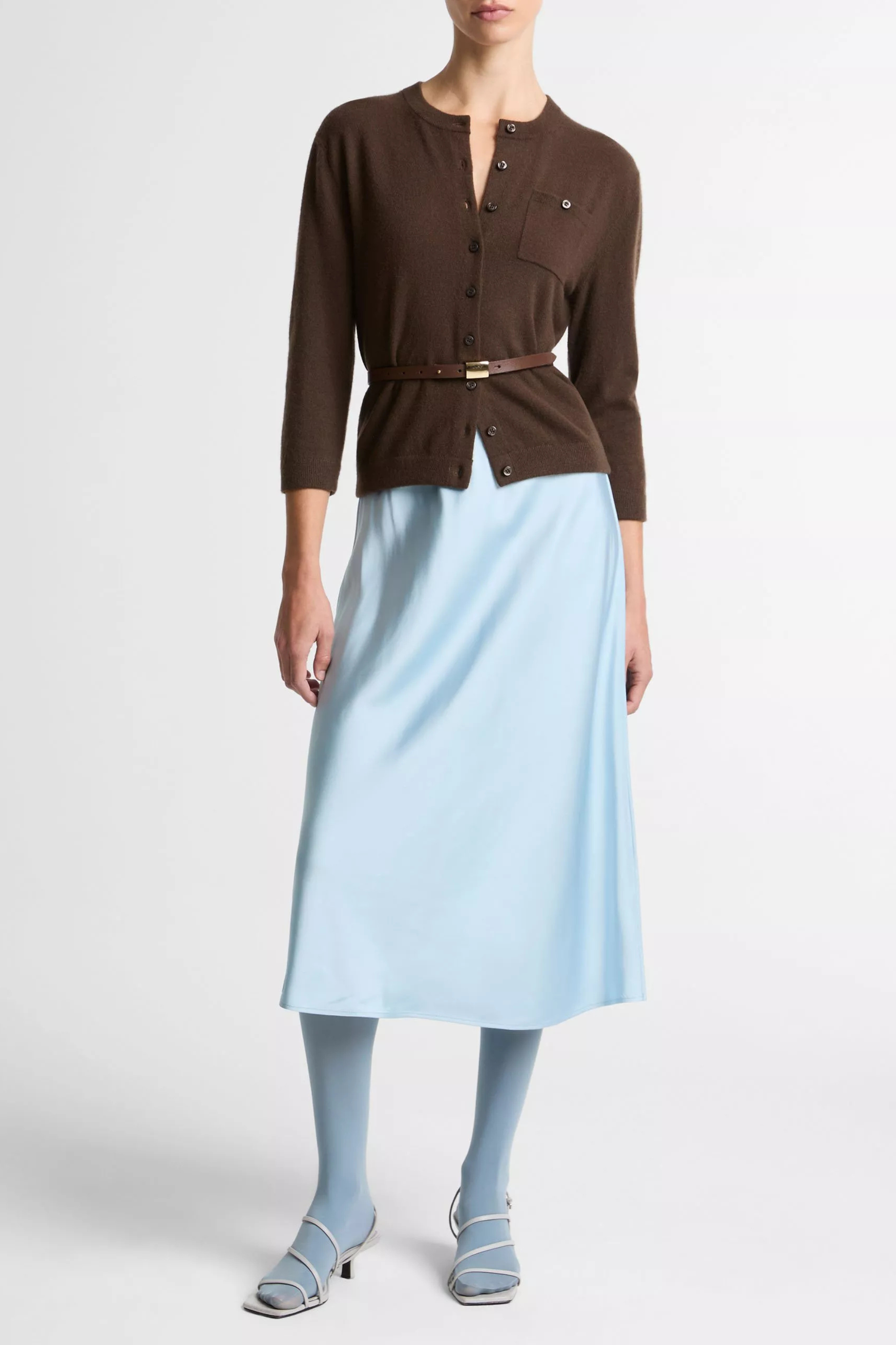 Vince Pull on Slip Skirt