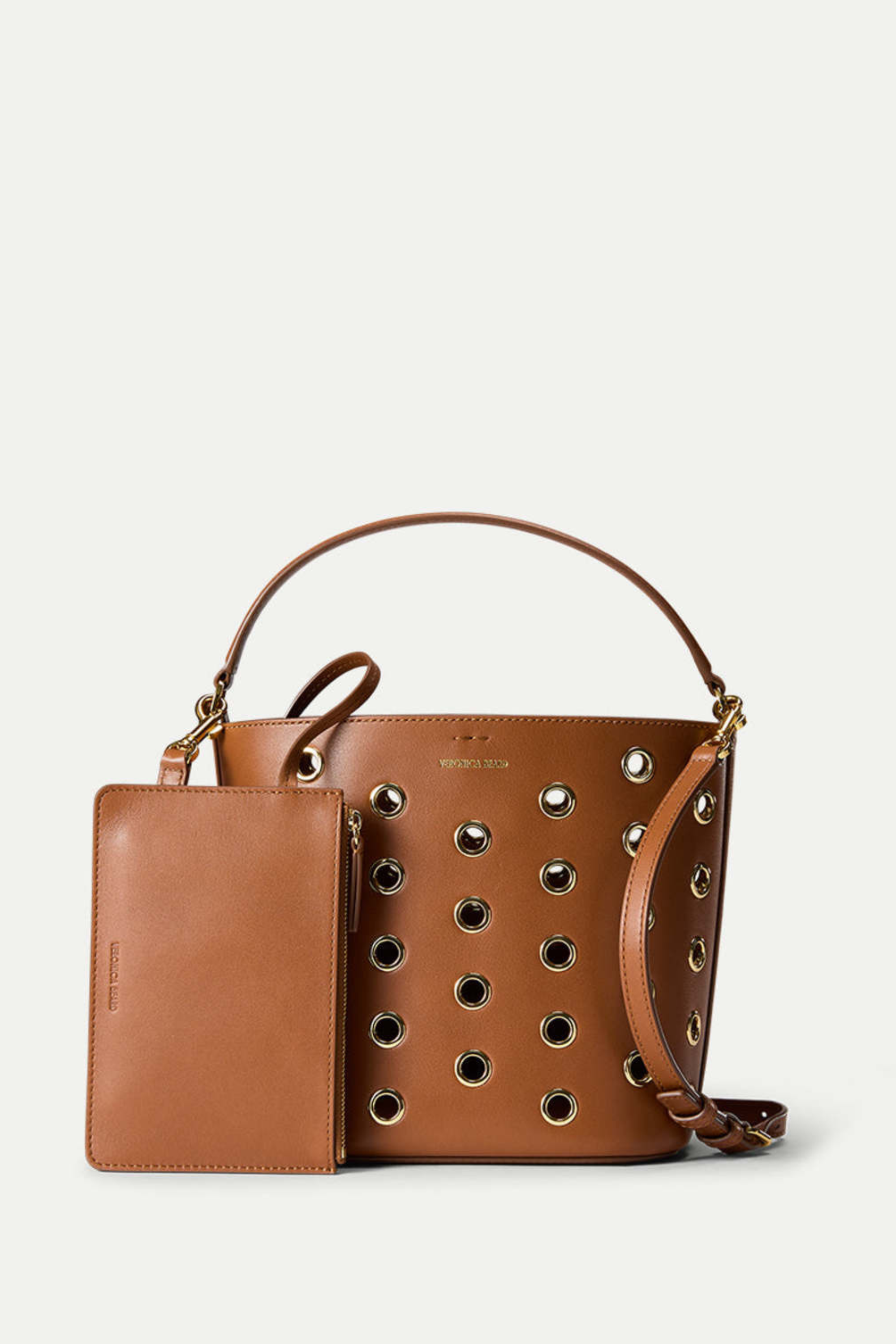 Veronica Beard Small Grommet Feedbag